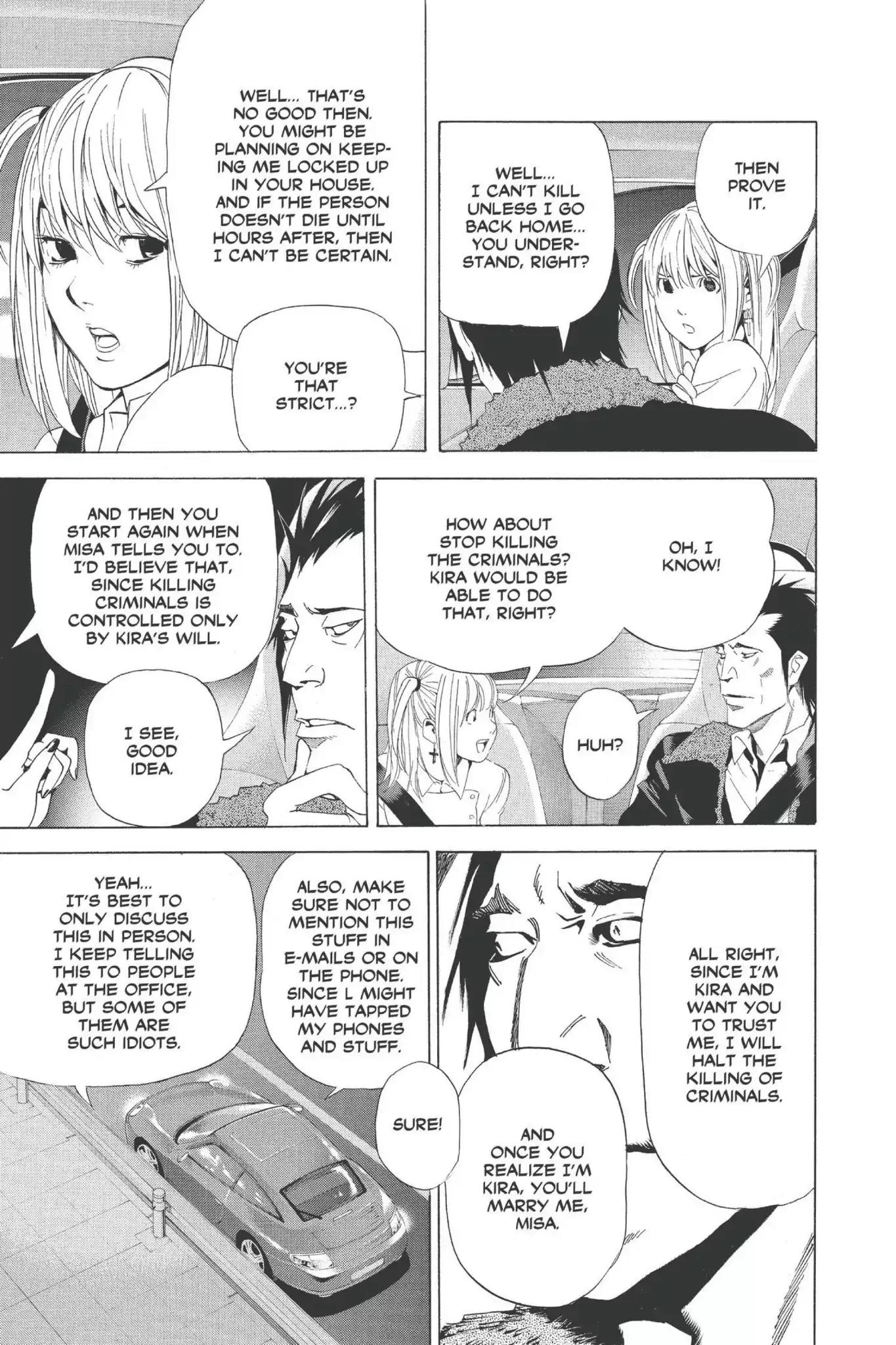 Death Note Chapter 48 page 19 - Chapter 48: Give-and-Take