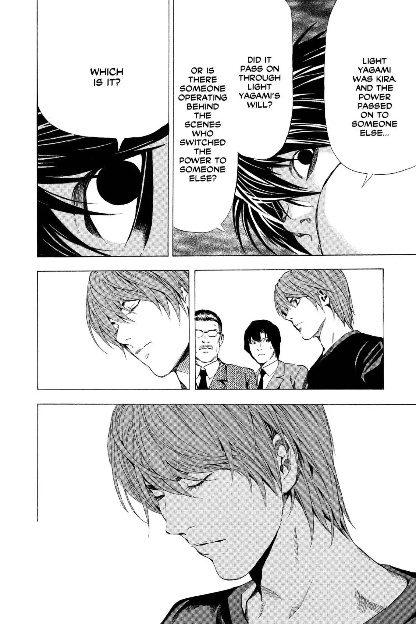 Death Note manga, chapter 49, page 14 of 24