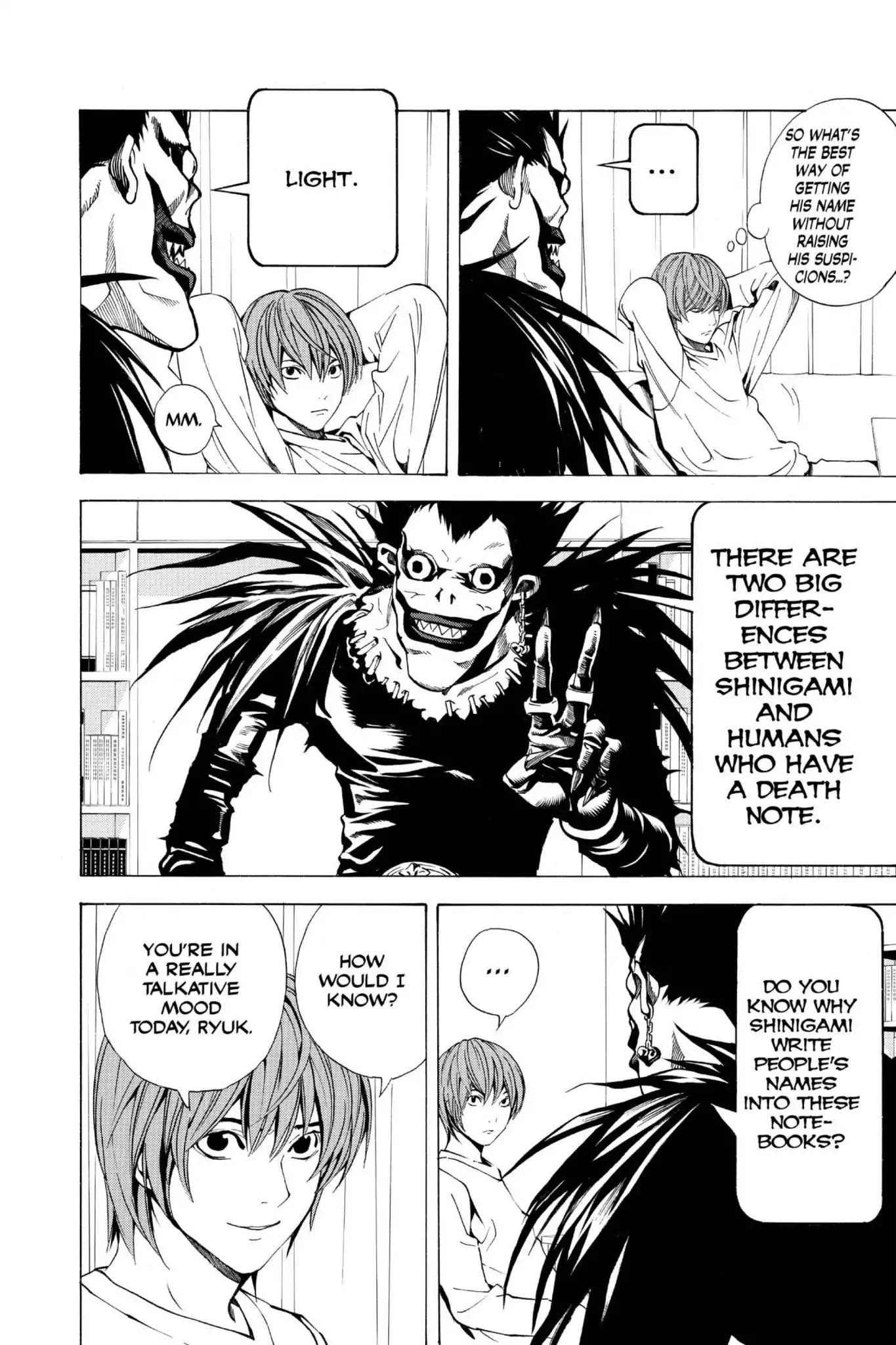 Death Note Chapter 5 page 10 - Chapter 5: Eyeballs