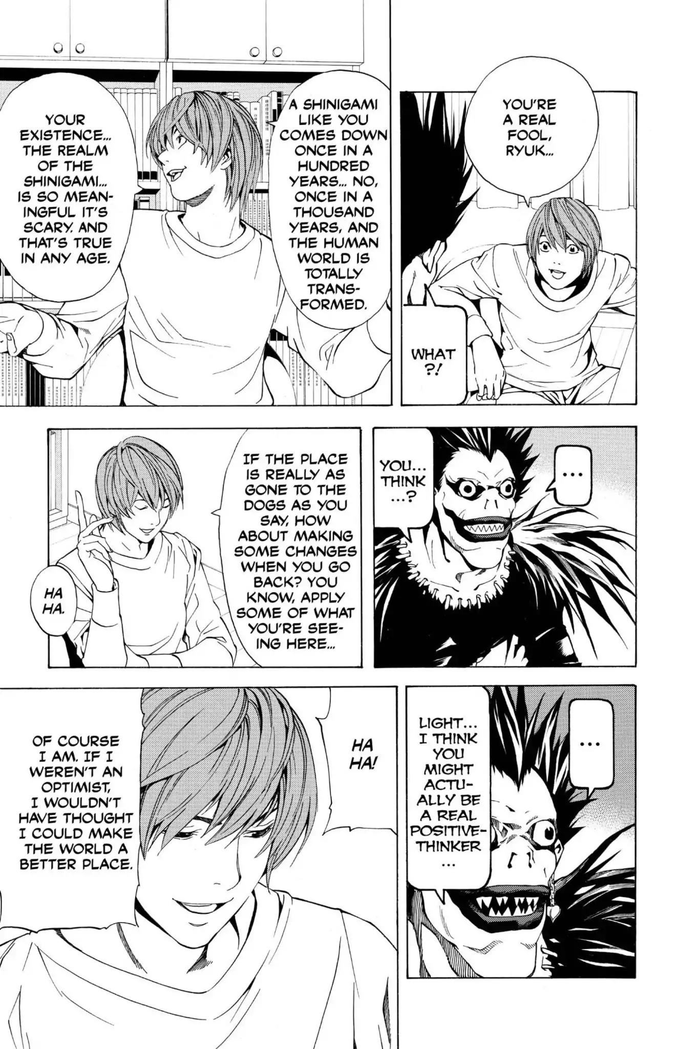 Death Note Chapter 5 page 13 - Chapter 5: Eyeballs