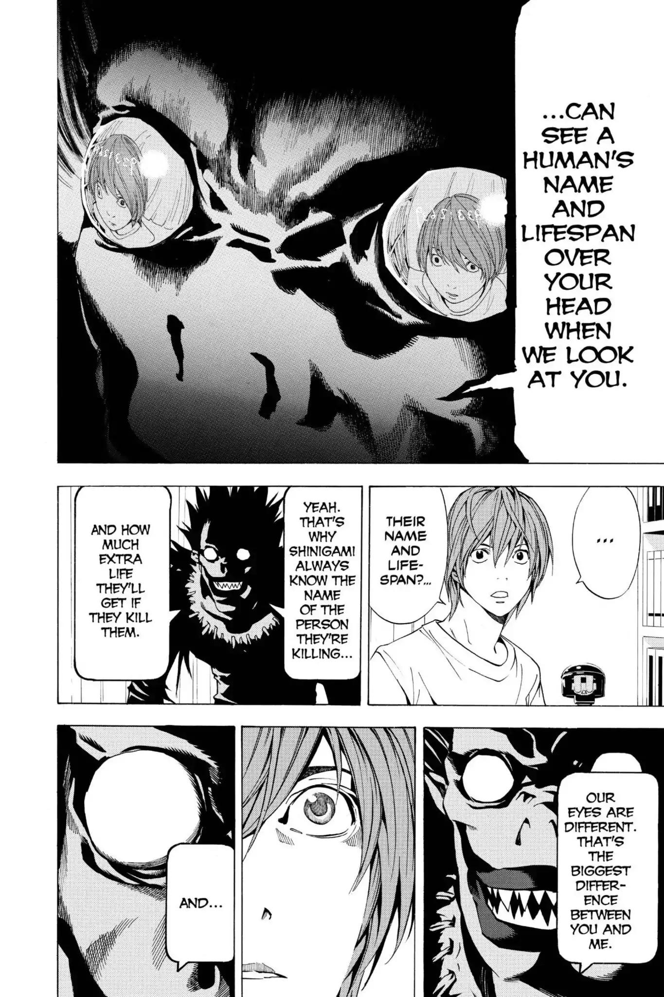 Death Note Chapter 5 page 16 - Chapter 5: Eyeballs