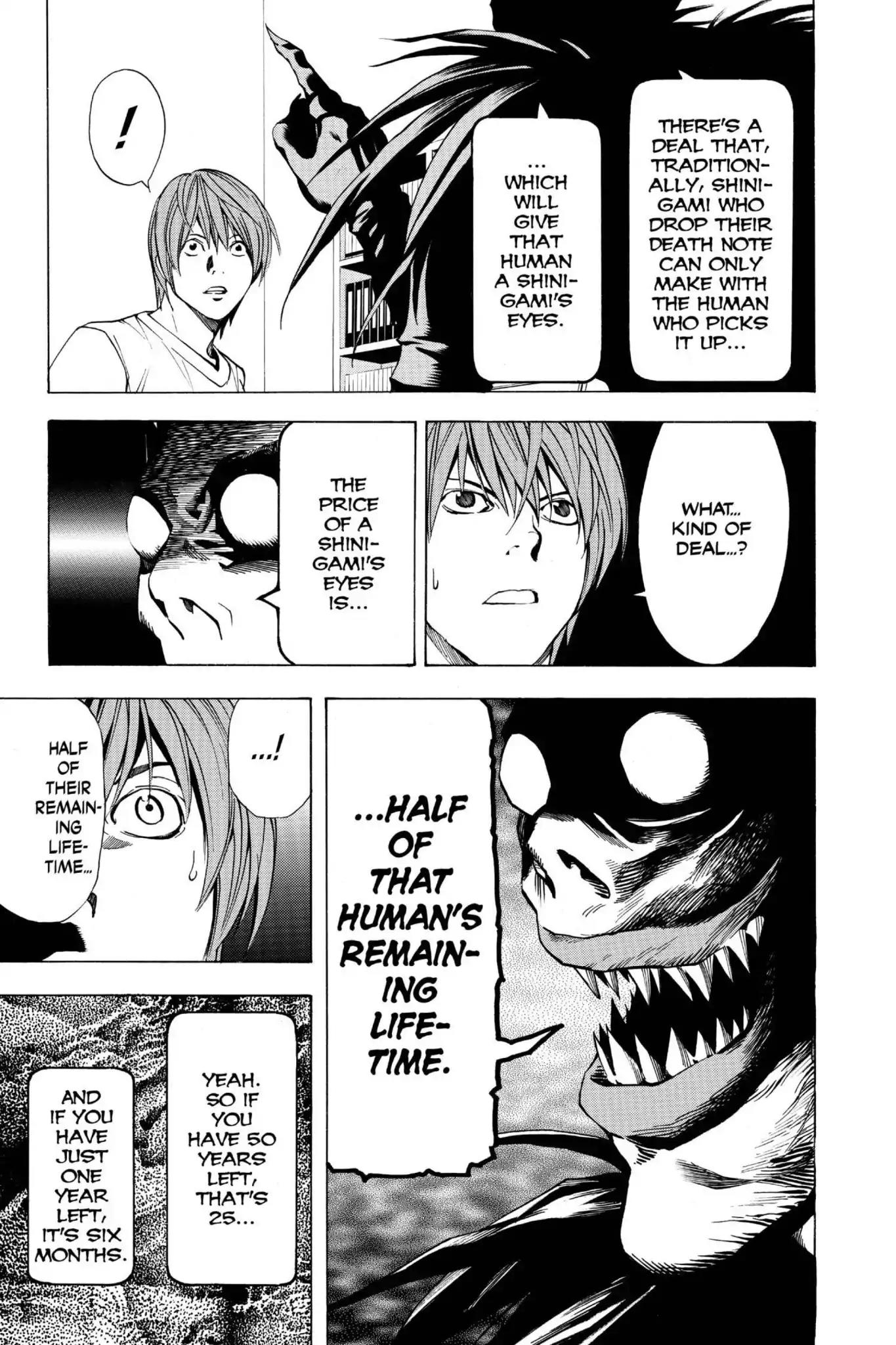 Death Note Chapter 5 page 17 - Chapter 5: Eyeballs