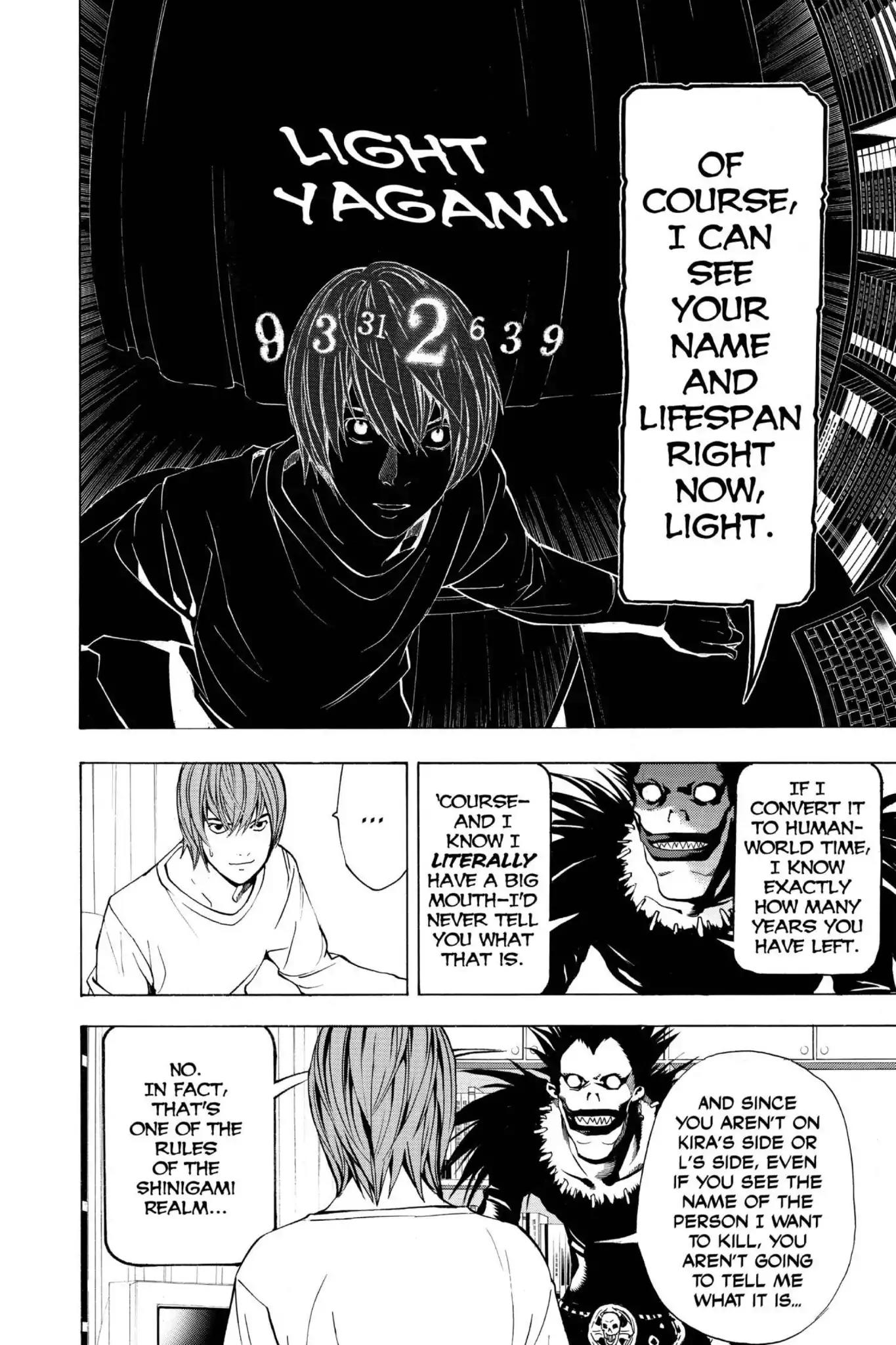 Death Note Chapter 5 page 18 - Chapter 5: Eyeballs