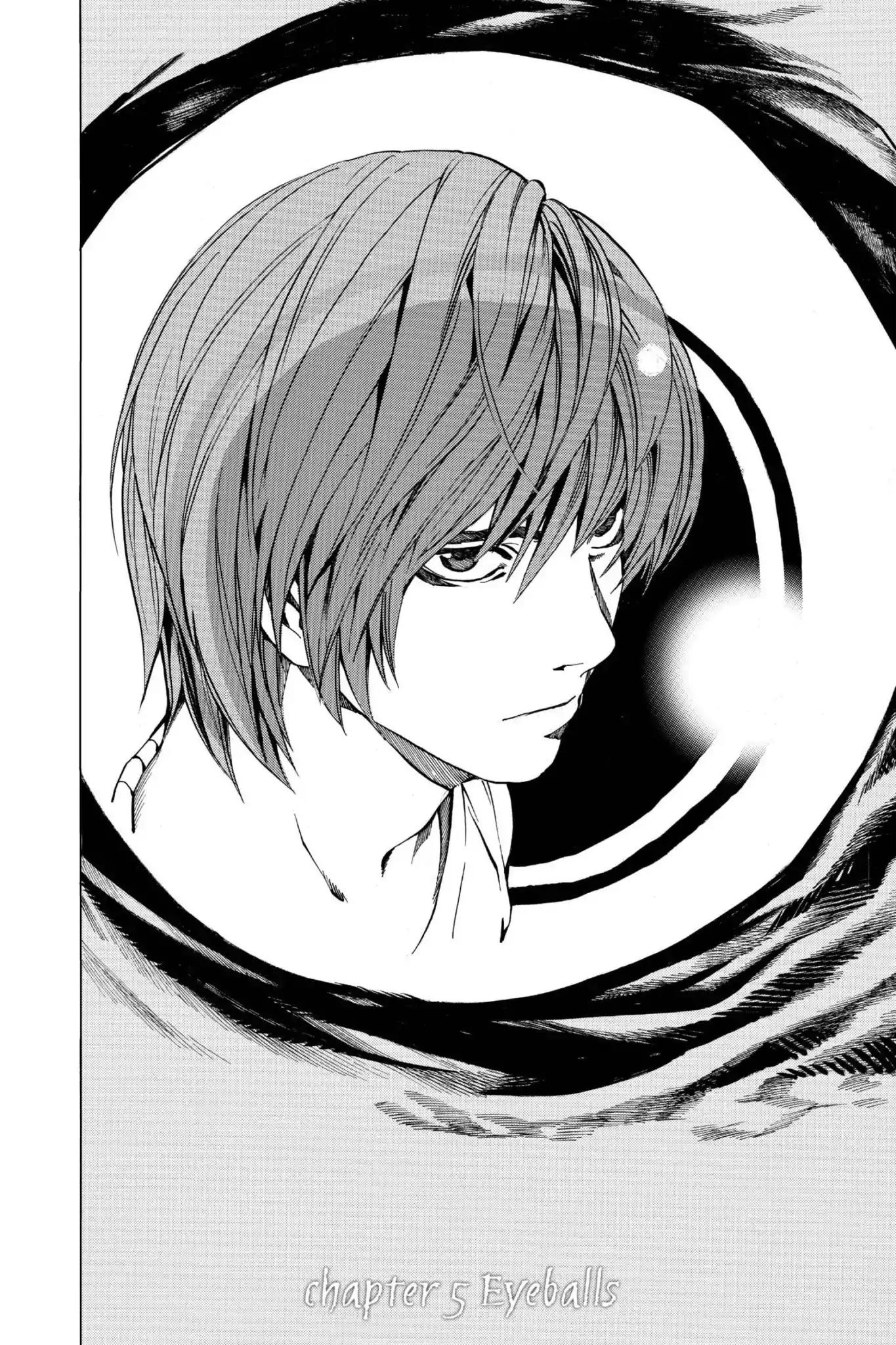 Death Note Chapter 5 page 2 - Chapter 5: Eyeballs