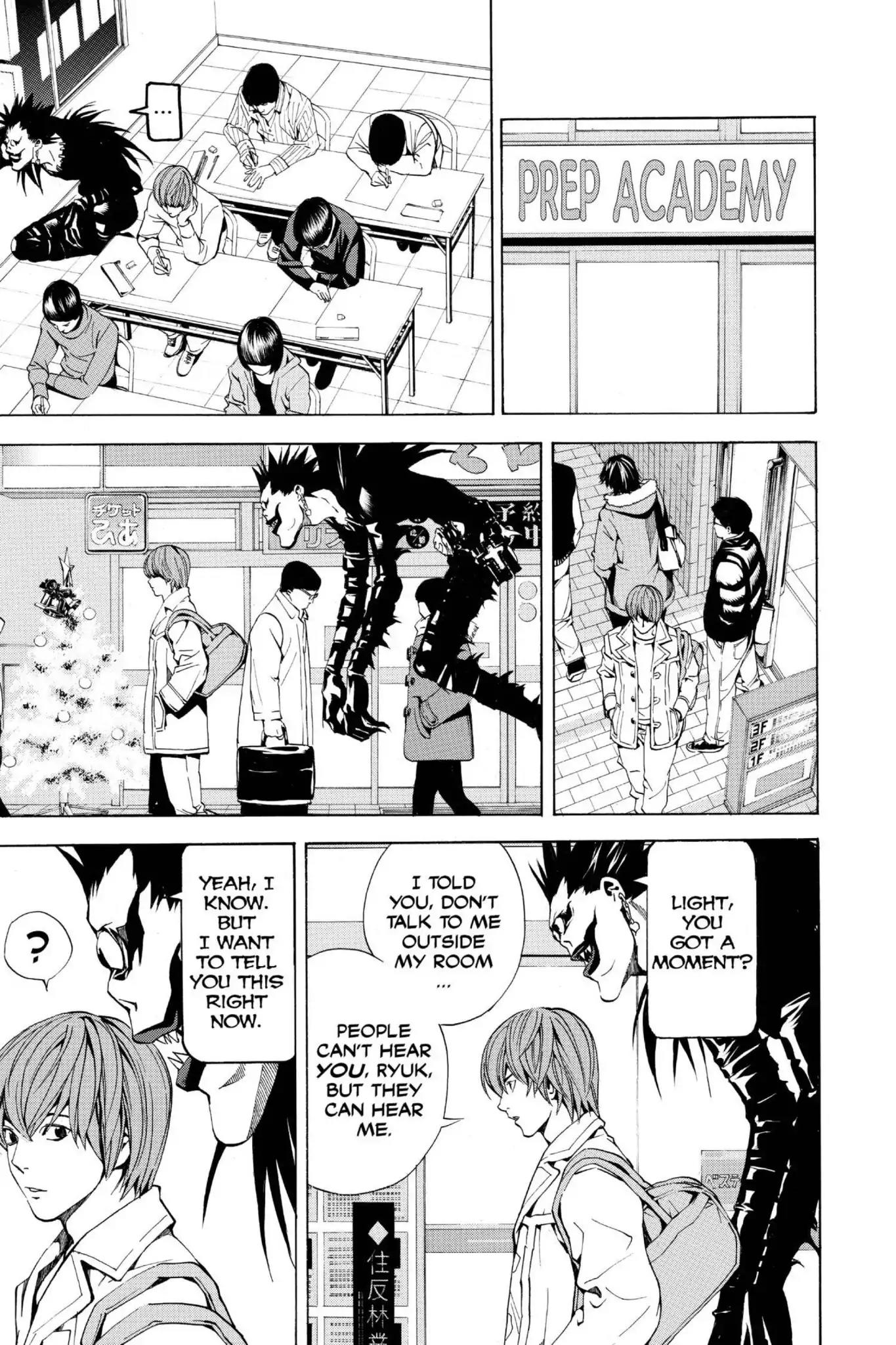 Death Note Chapter 5 page 3 - Chapter 5: Eyeballs