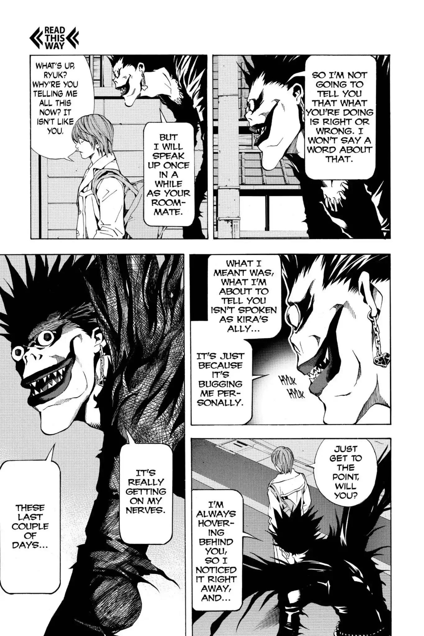 Death Note Chapter 5 page 5 - Chapter 5: Eyeballs