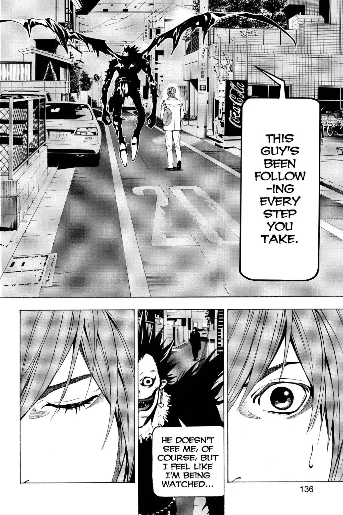 Death Note Chapter 5 page 6 - Chapter 5: Eyeballs