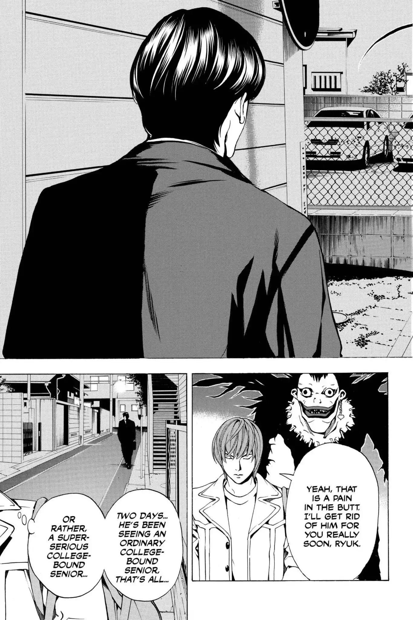 Death Note Chapter 5 page 7 - Chapter 5: Eyeballs