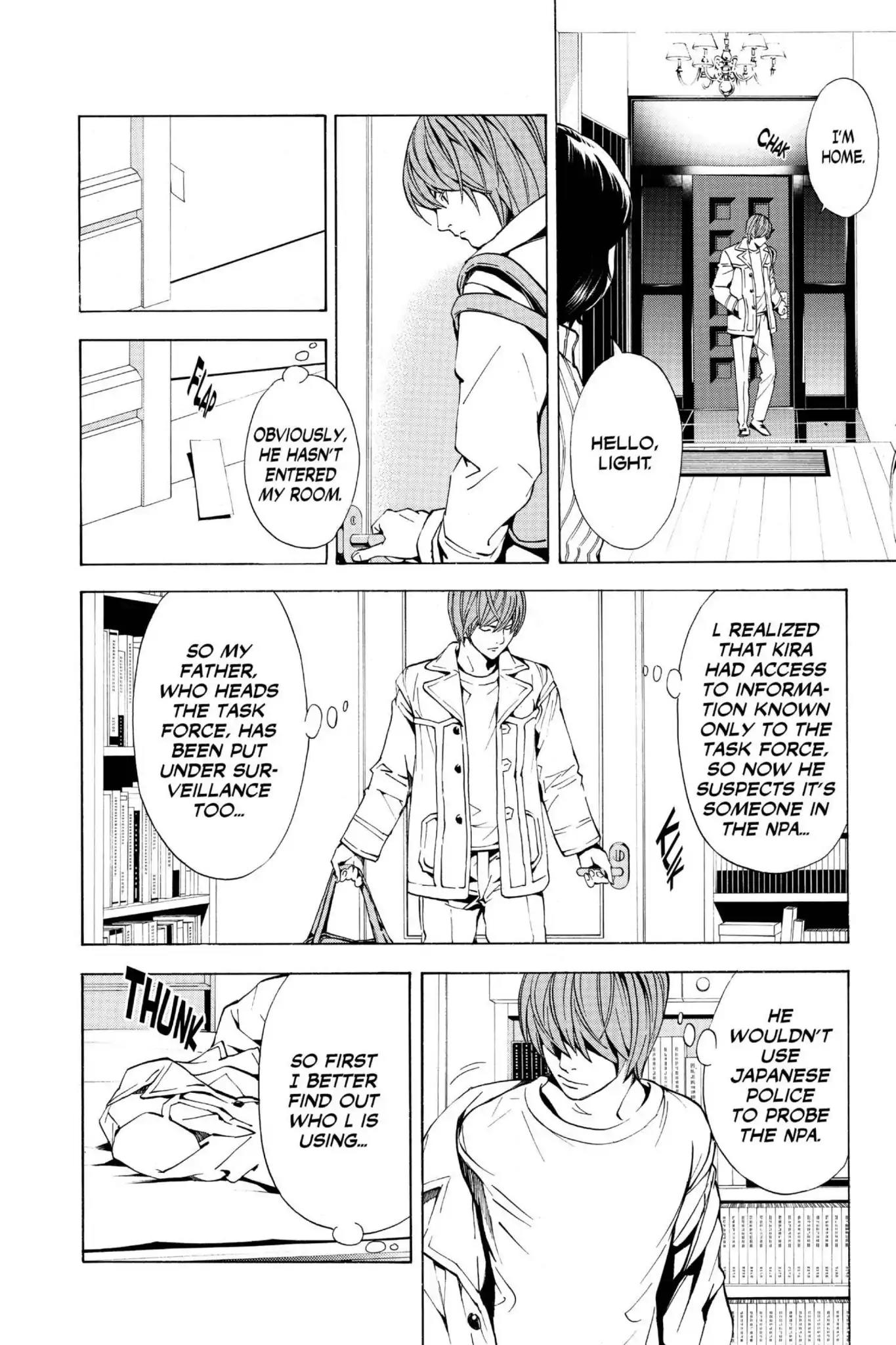 Death Note Chapter 5 page 8 - Chapter 5: Eyeballs