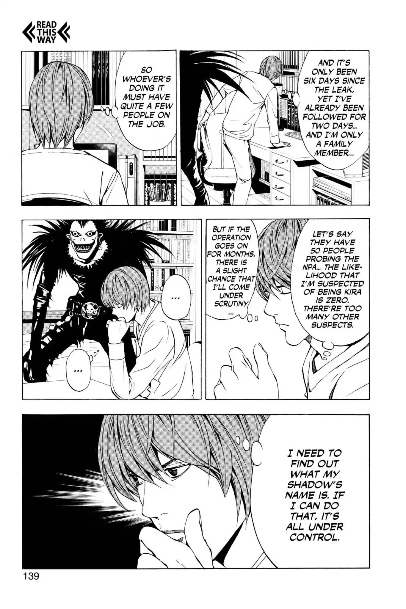 Death Note Chapter 5 page 9 - Chapter 5: Eyeballs