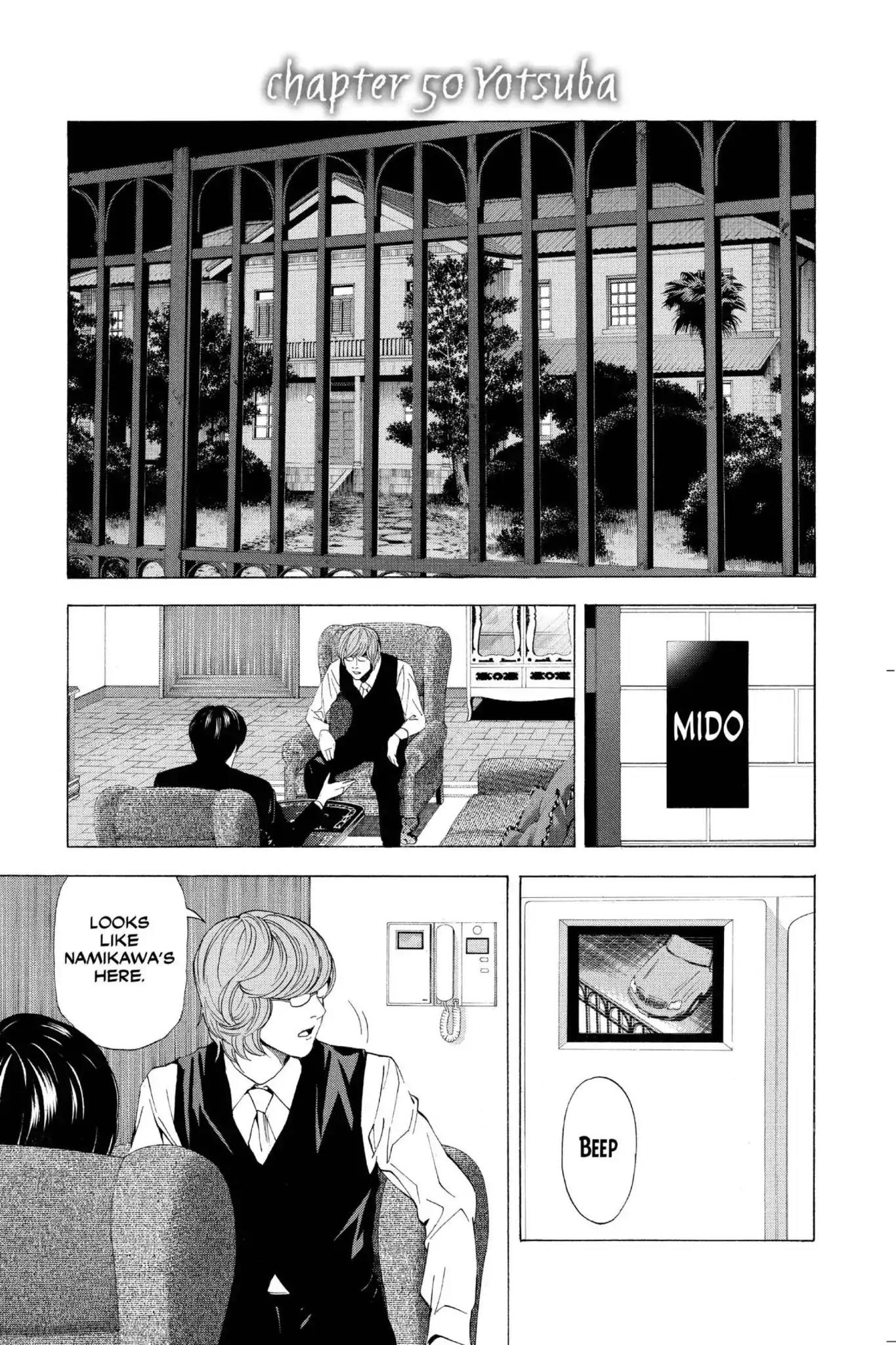 Death Note Chapter 50 page 1 - Chapter 50: Yotsuba