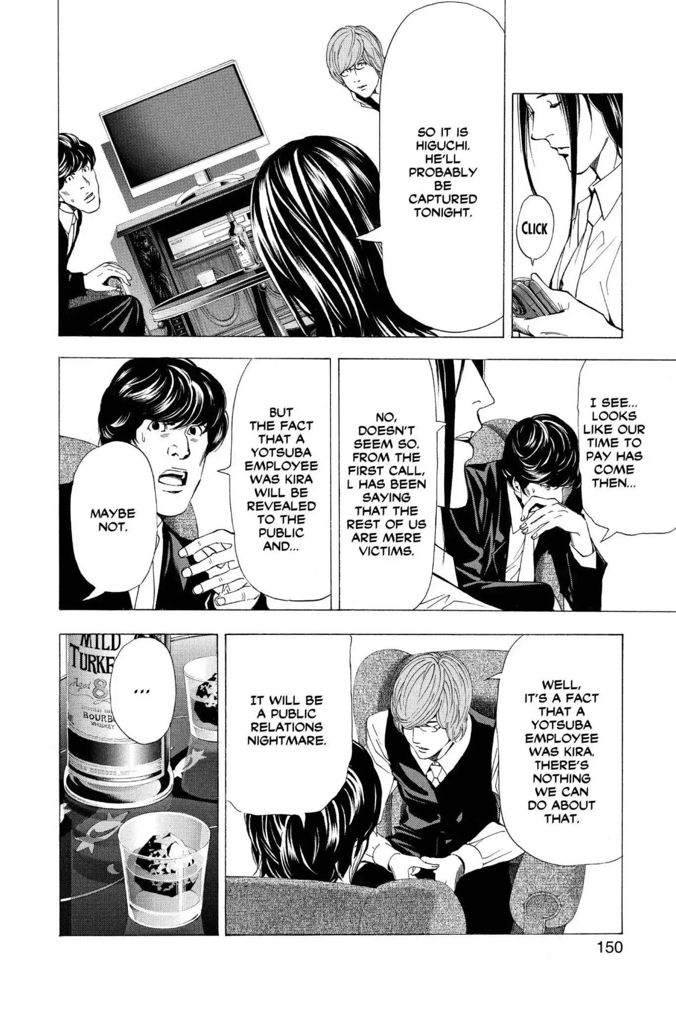 Death Note Chapter 50 page 10 - Chapter 50: Yotsuba