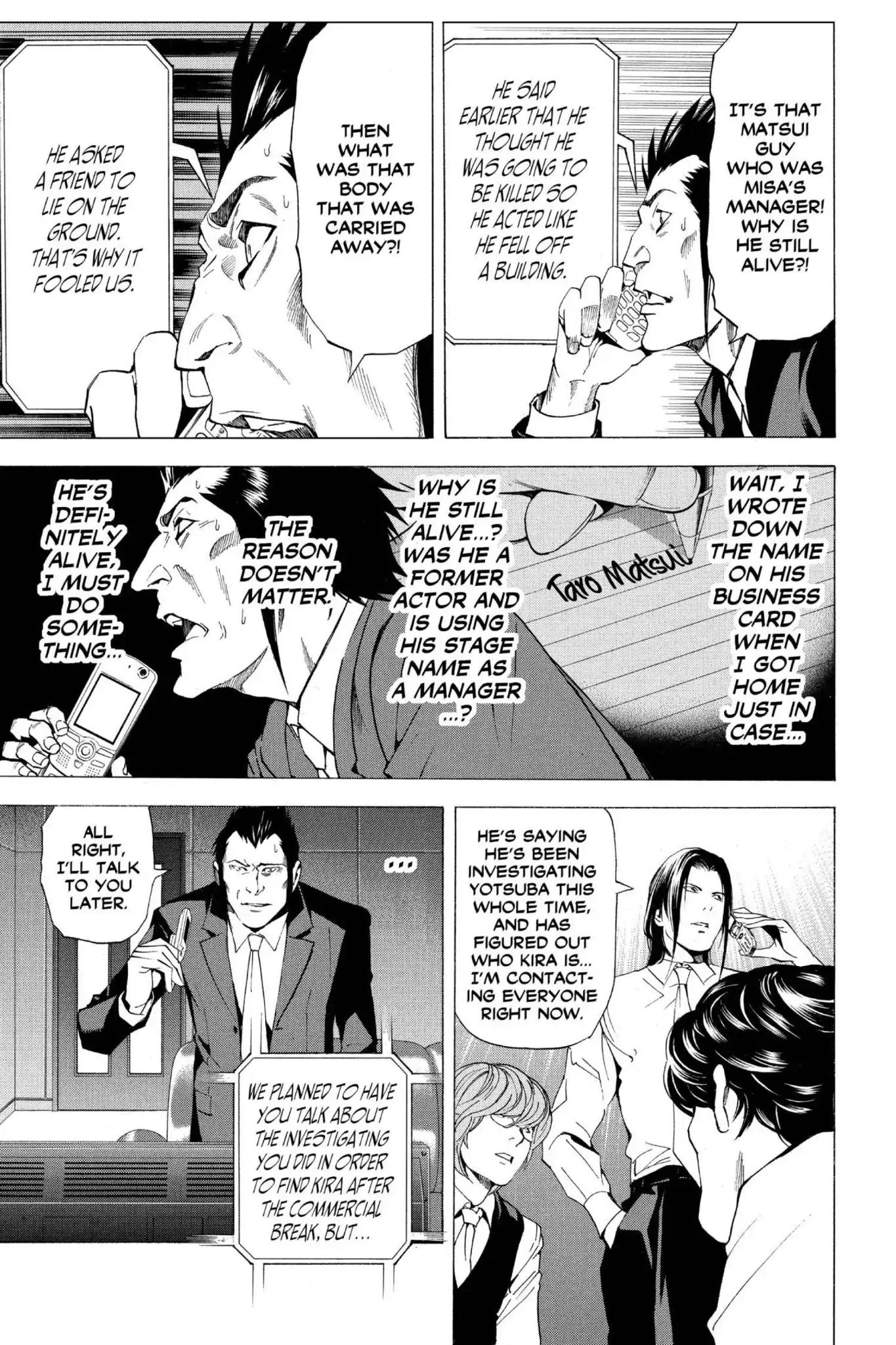 Death Note Chapter 50 page 15 - Chapter 50: Yotsuba