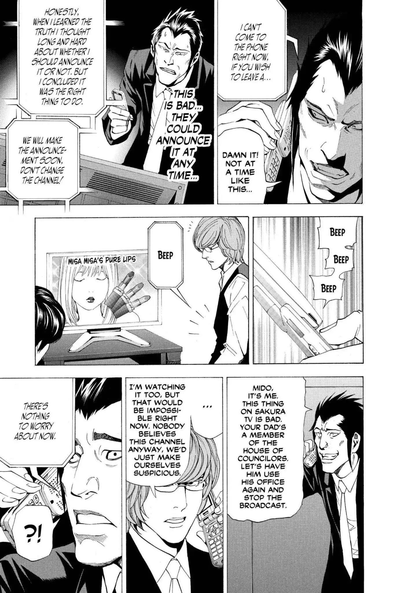 Death Note Chapter 50 page 17 - Chapter 50: Yotsuba