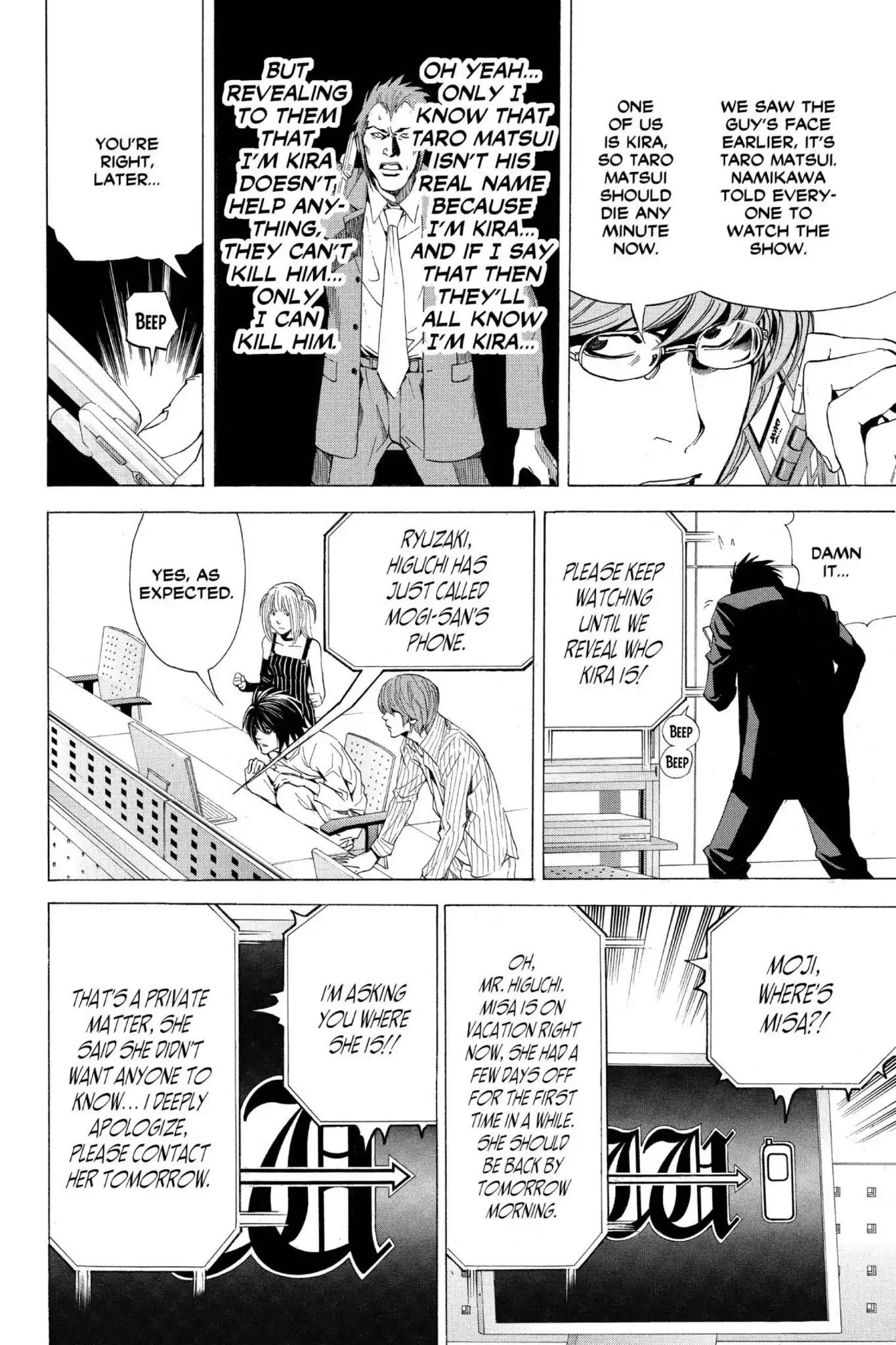 Death Note Chapter 50 page 18 - Chapter 50: Yotsuba