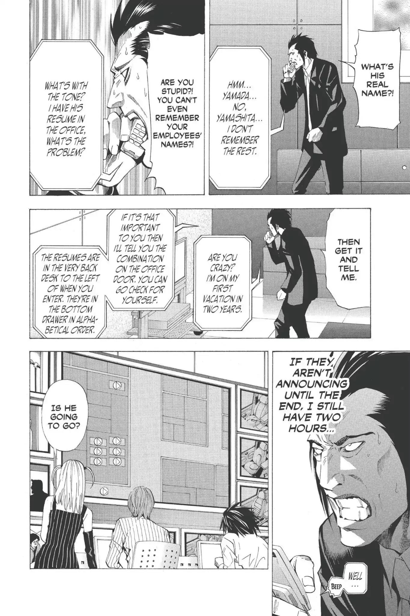Death Note Chapter 50 page 20 - Chapter 50: Yotsuba