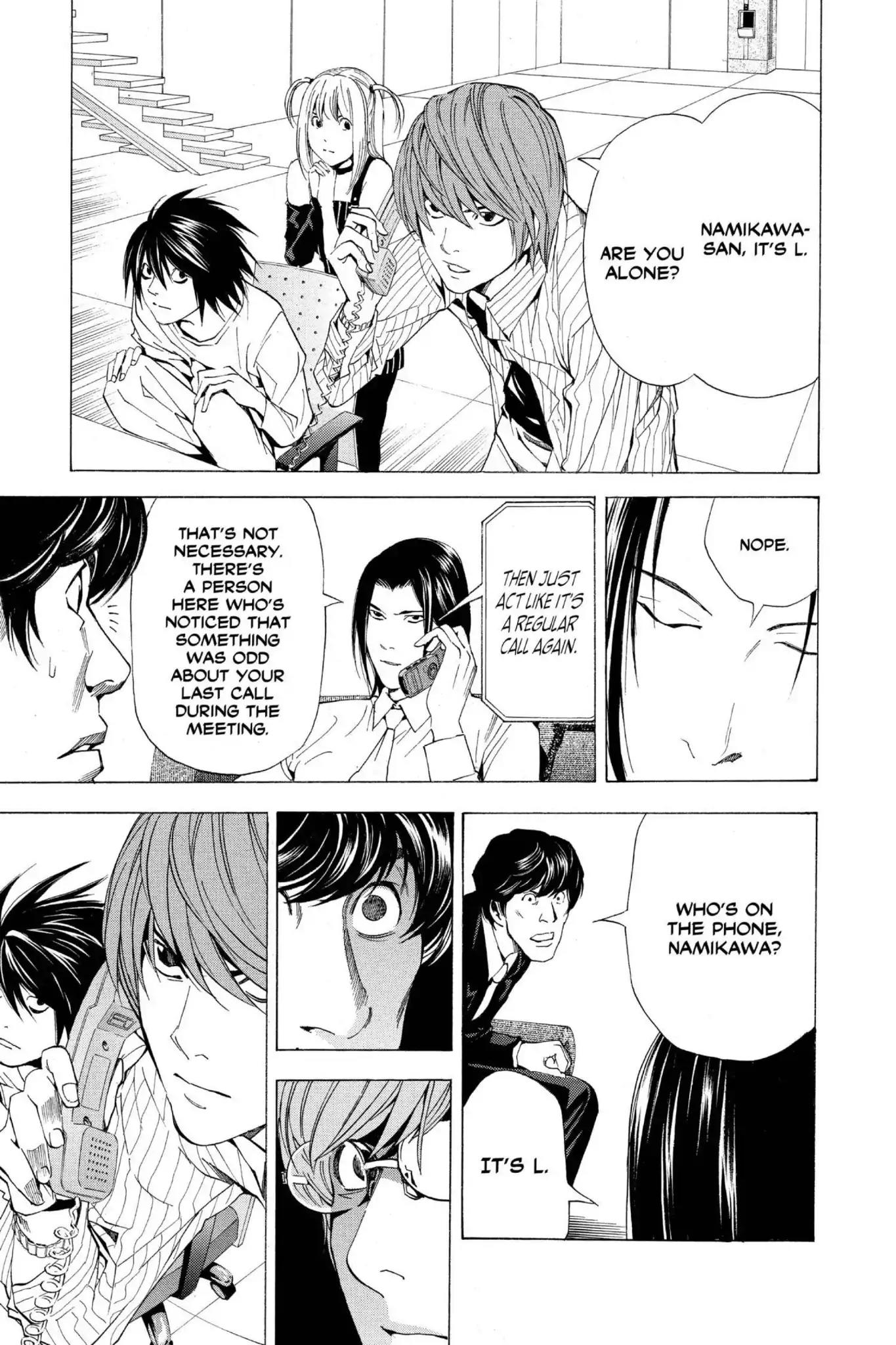 Death Note Chapter 50 page 7 - Chapter 50: Yotsuba