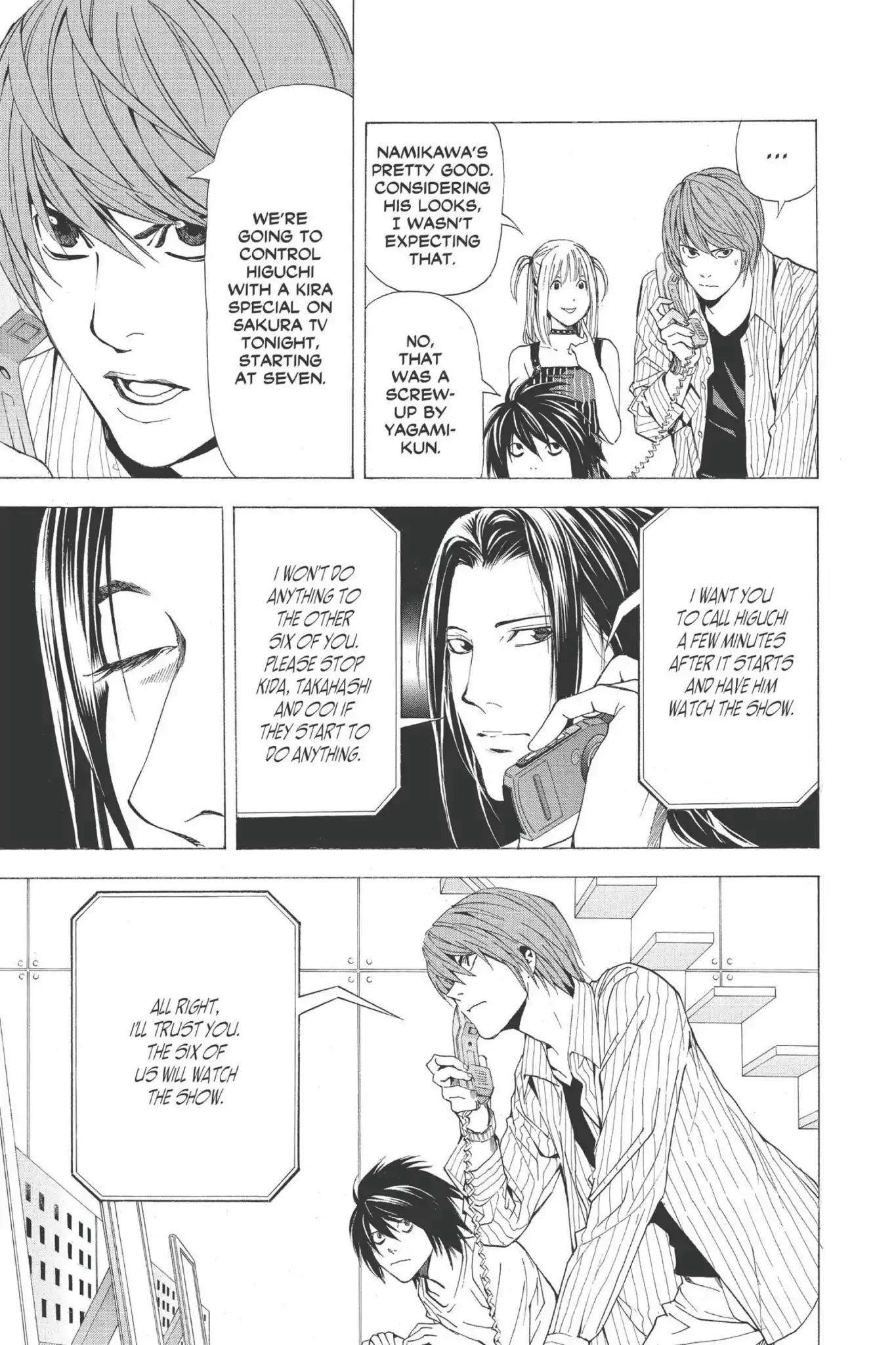 Death Note Chapter 50 page 9 - Chapter 50: Yotsuba