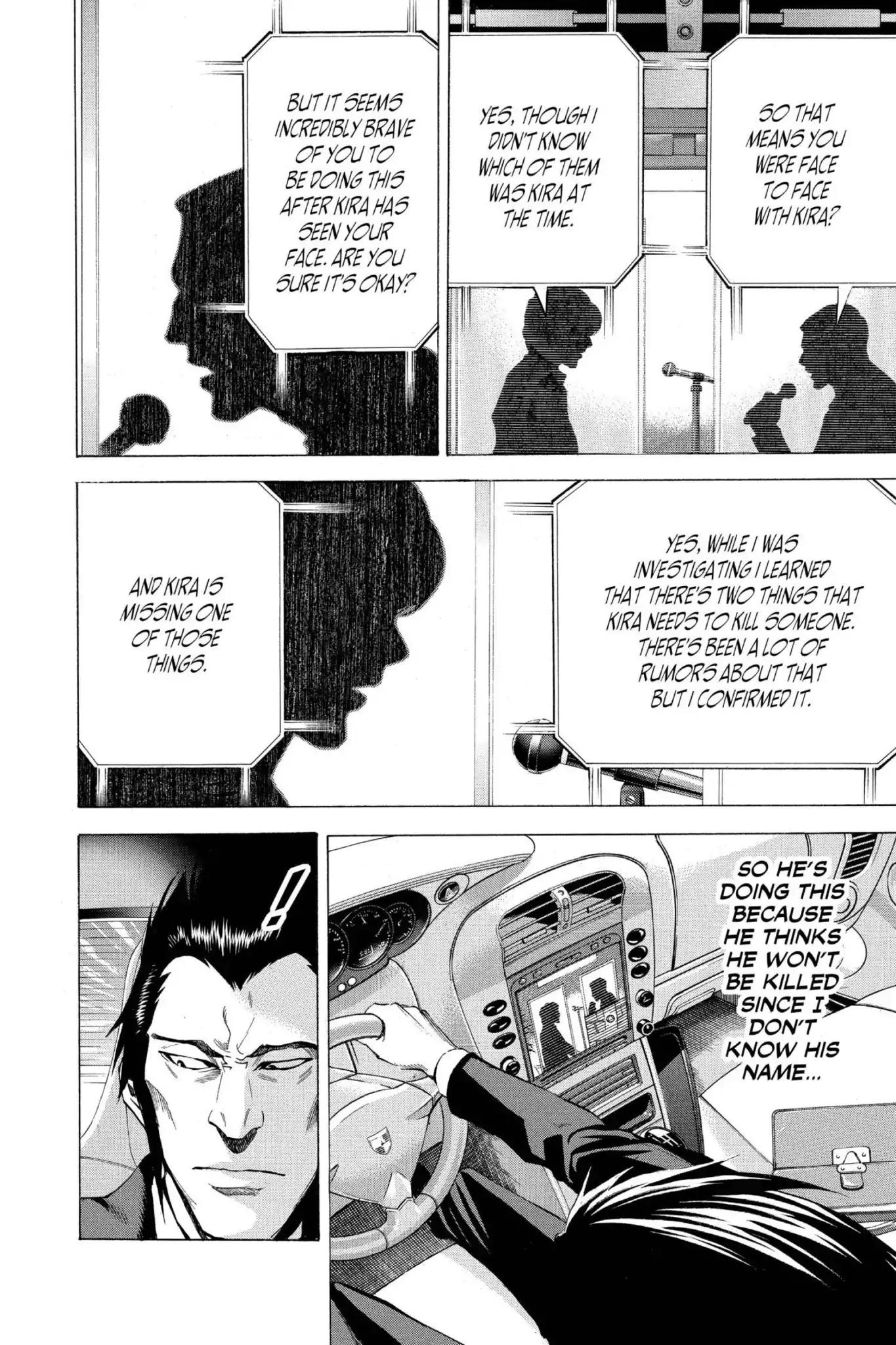 Death Note manga, chapter 51, page 4 of 22