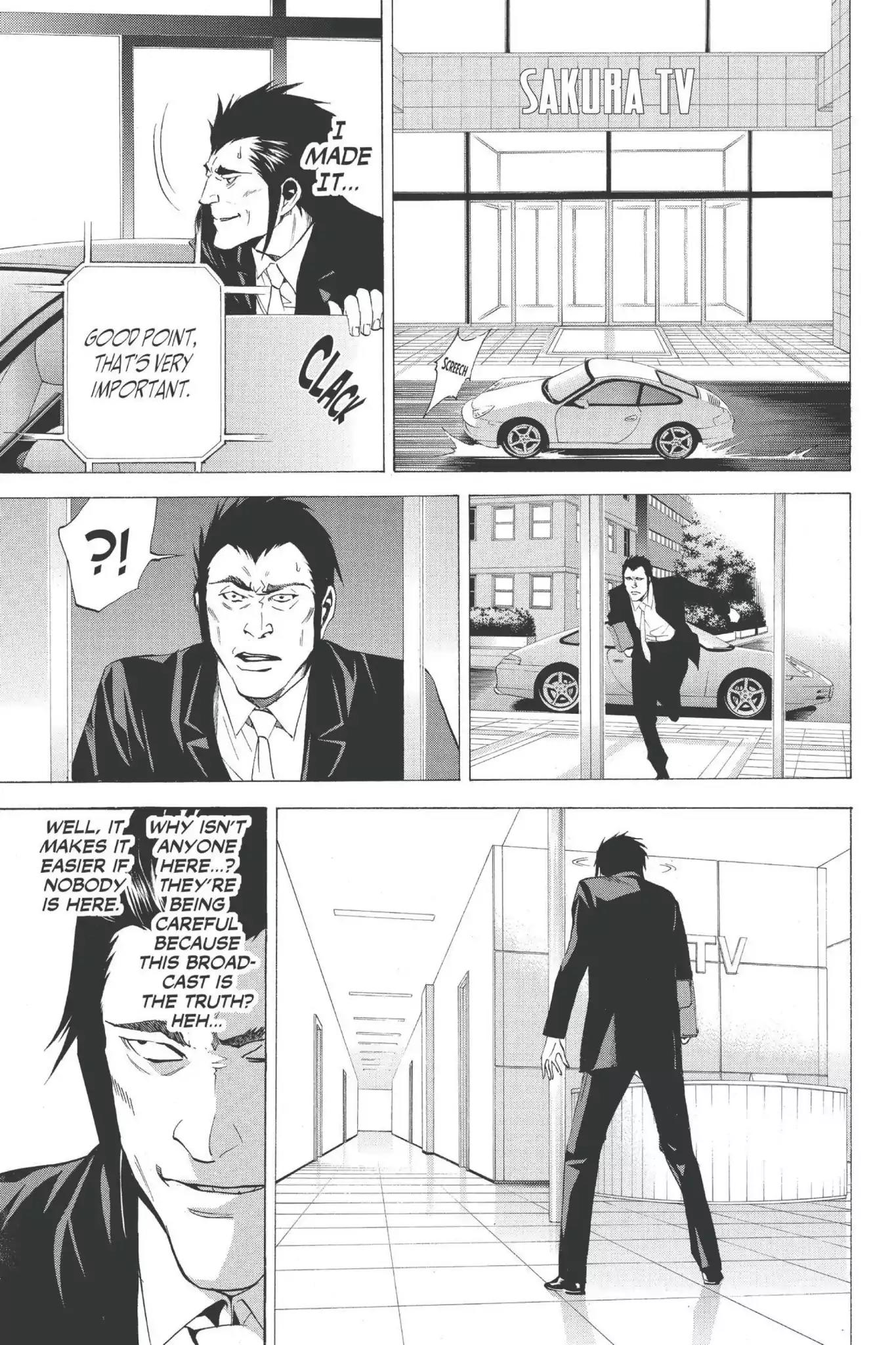 Death Note Chapter 52 page 13 - Chapter 52: Split-Second