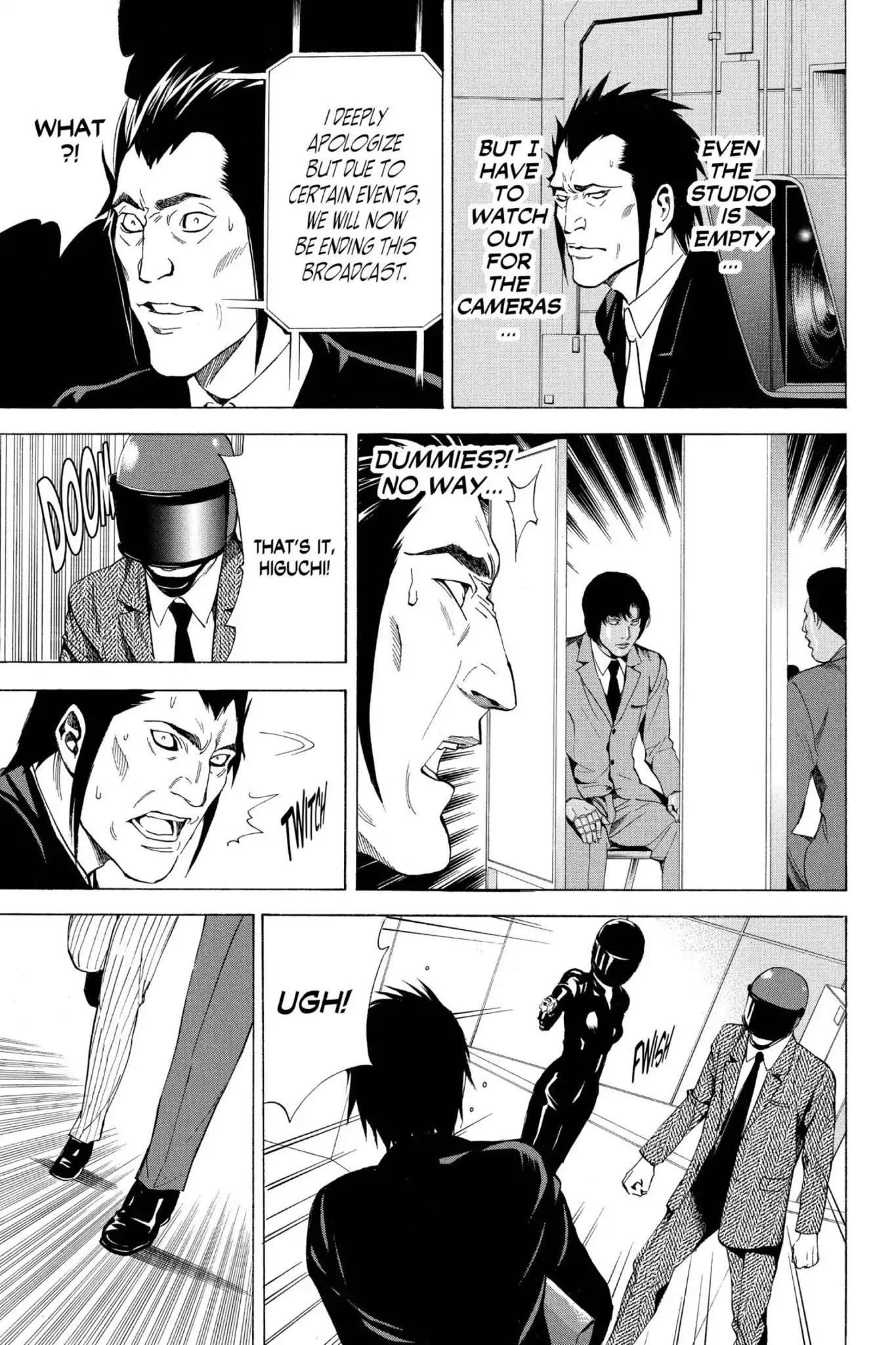 Death Note Chapter 52 page 15 - Chapter 52: Split-Second