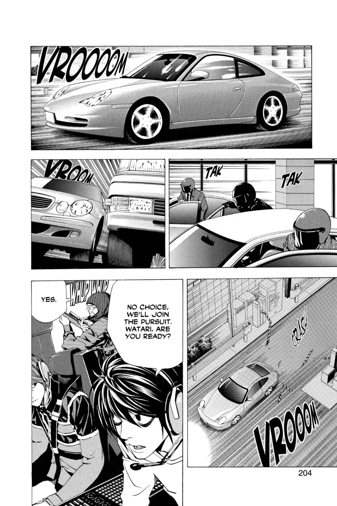 Death Note Chapter 52 page 20 - Chapter 52: Split-Second