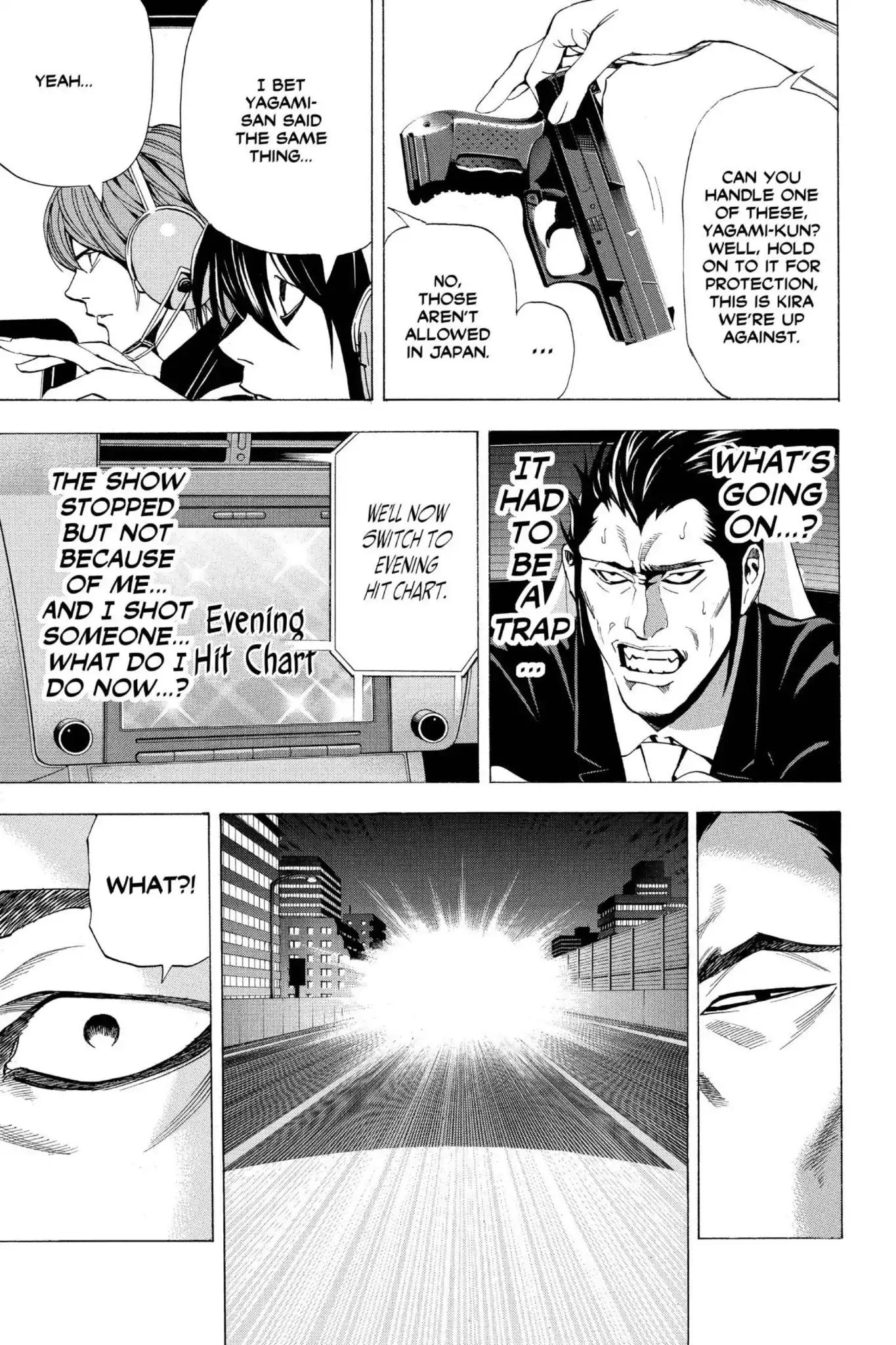 Death Note Chapter 52 page 21 - Chapter 52: Split-Second