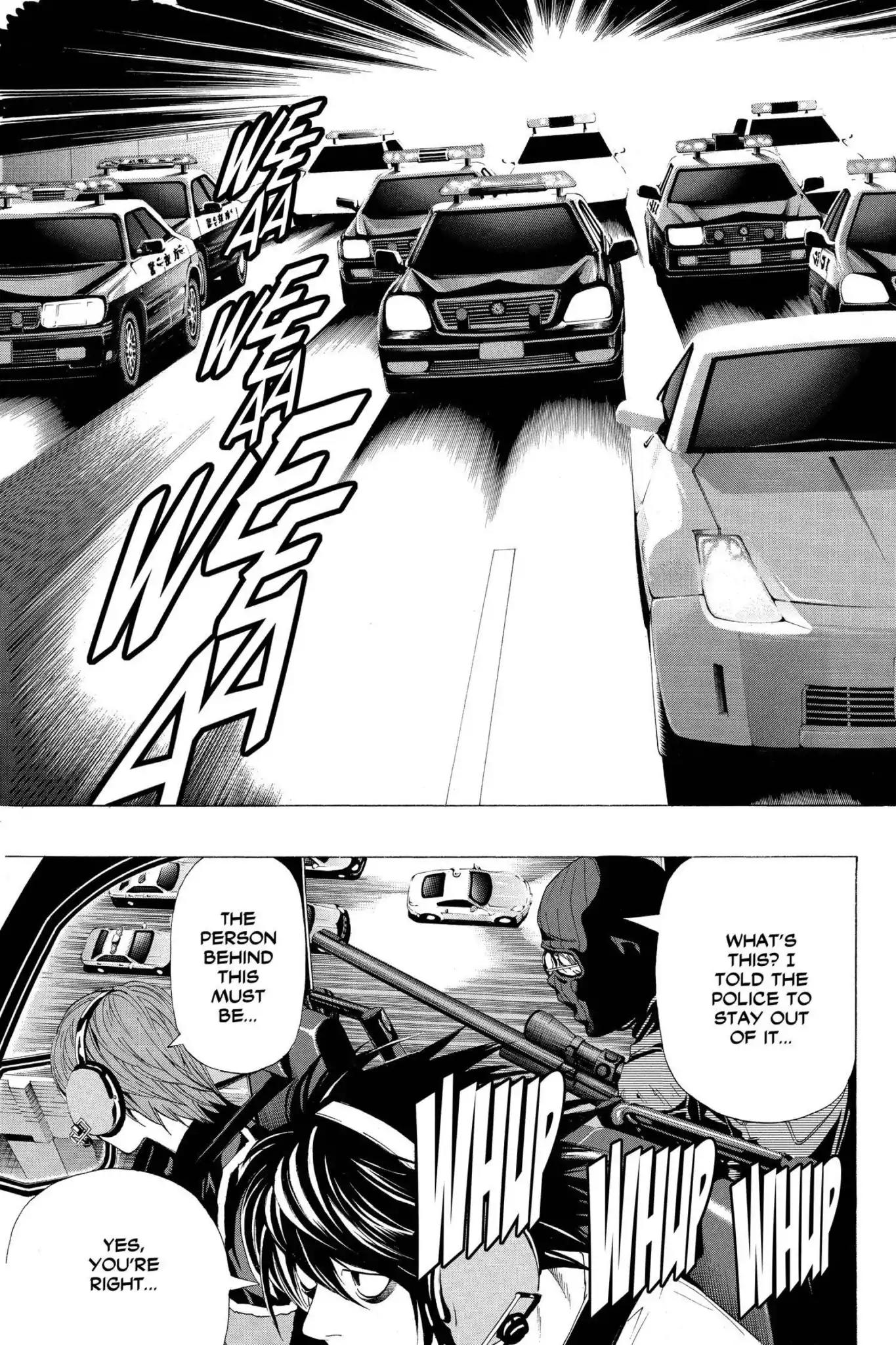 Death Note Chapter 52 page 23 - Chapter 52: Split-Second