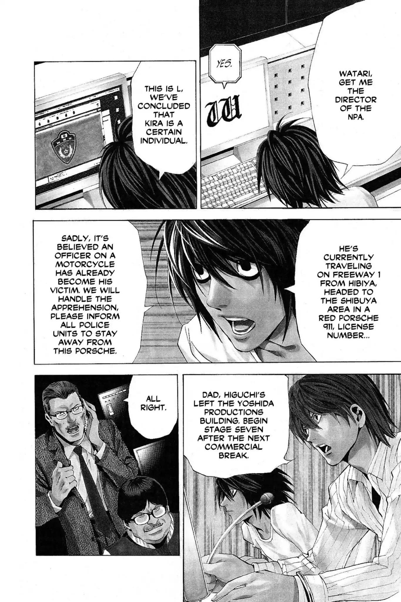 Death Note Chapter 52 page 4 - Chapter 52: Split-Second