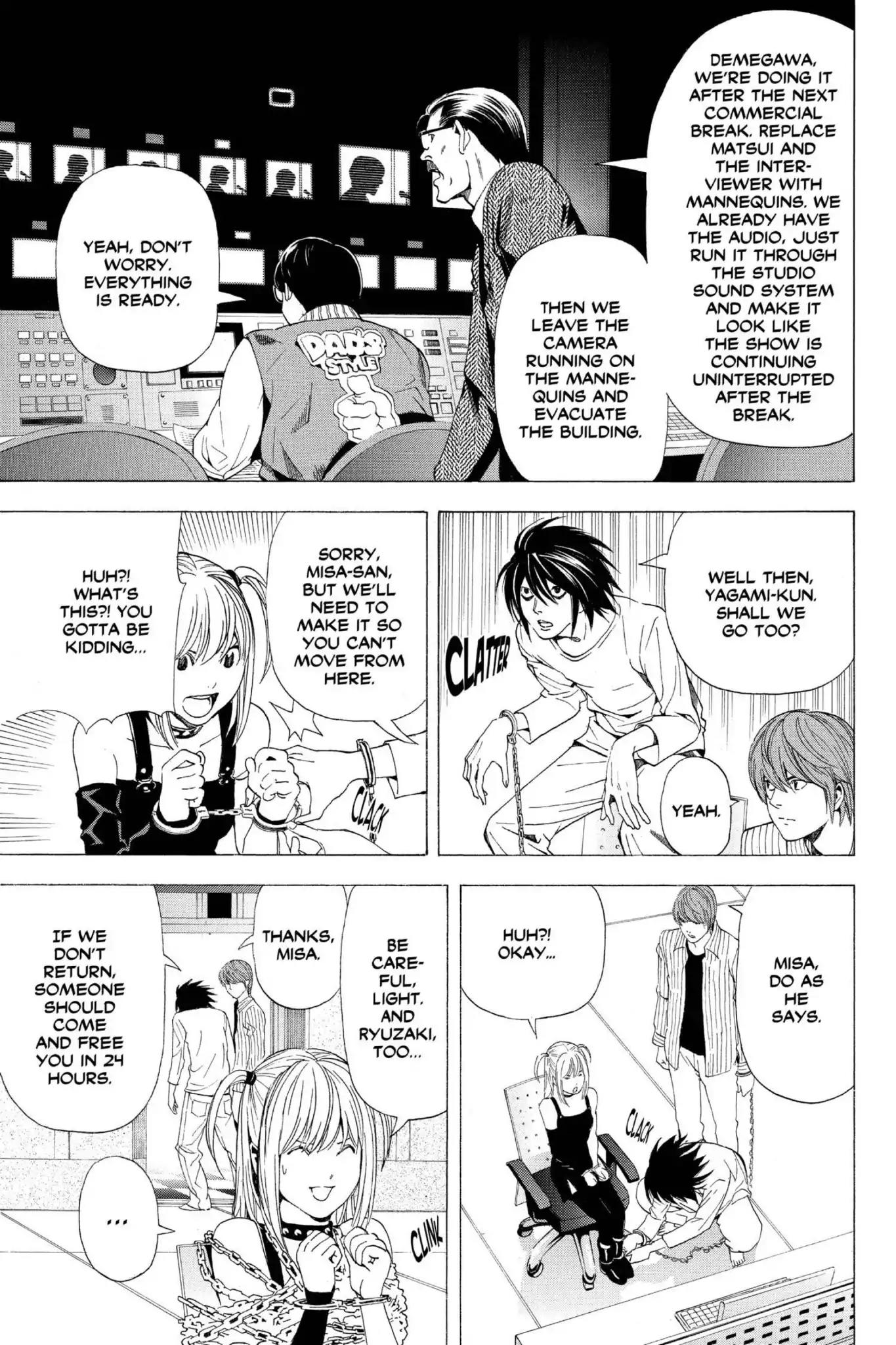 Death Note Chapter 52 page 5 - Chapter 52: Split-Second