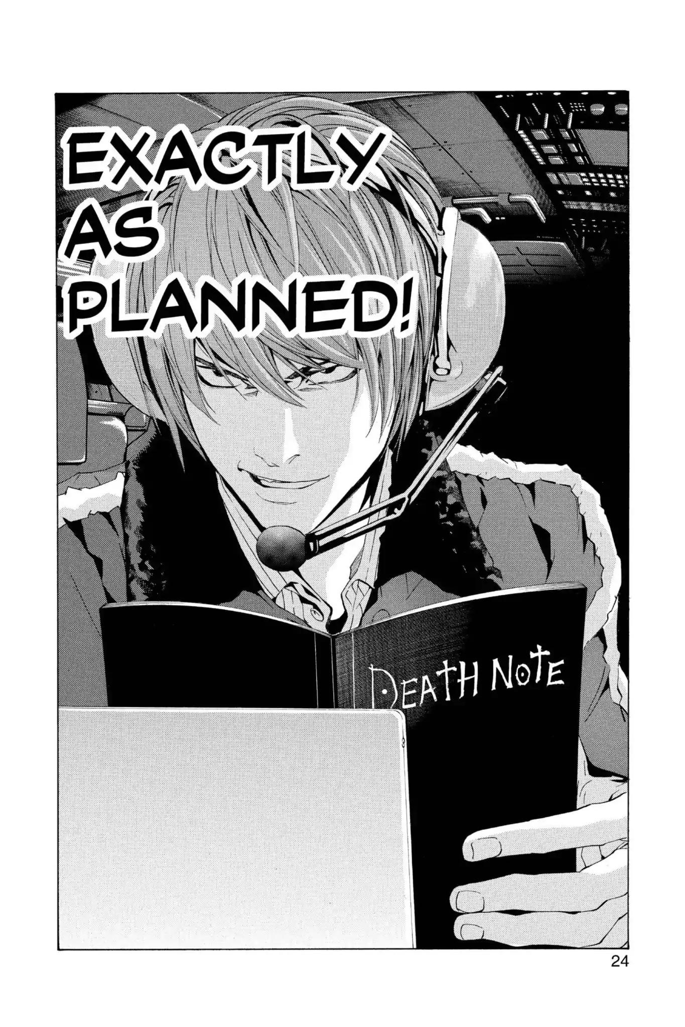 Death Note Chapter 53 page 25 - Chapter 53: Scream