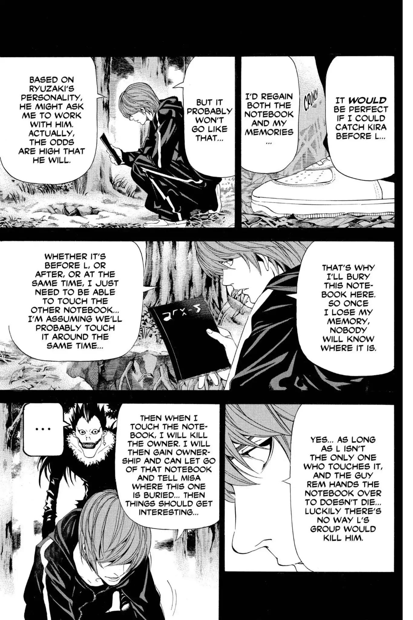 Death Note Chapter 54 page 11 - Chapter 54: Inside