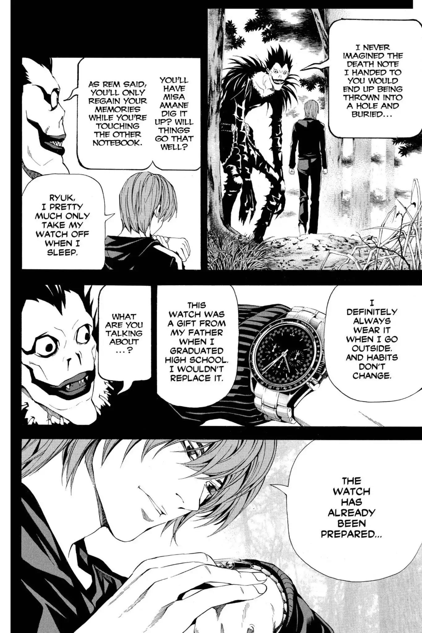 Death Note Chapter 54 page 12 - Chapter 54: Inside