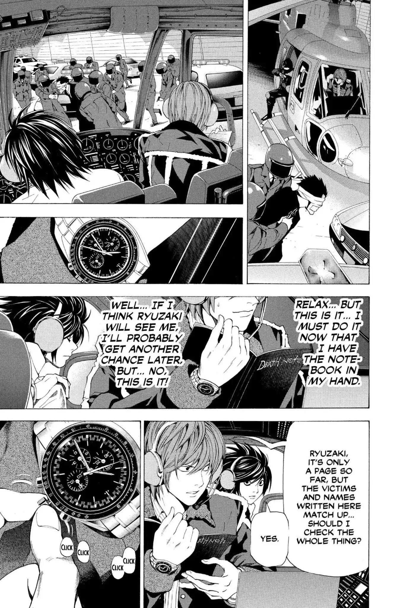 Death Note Chapter 54 page 15 - Chapter 54: Inside