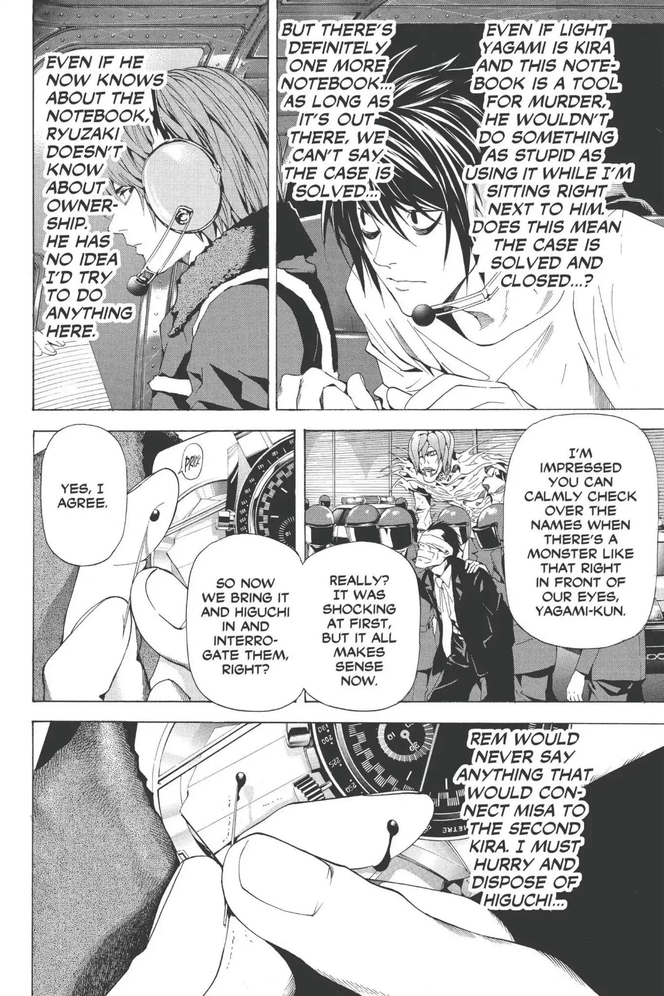 Death Note Chapter 54 page 16 - Chapter 54: Inside