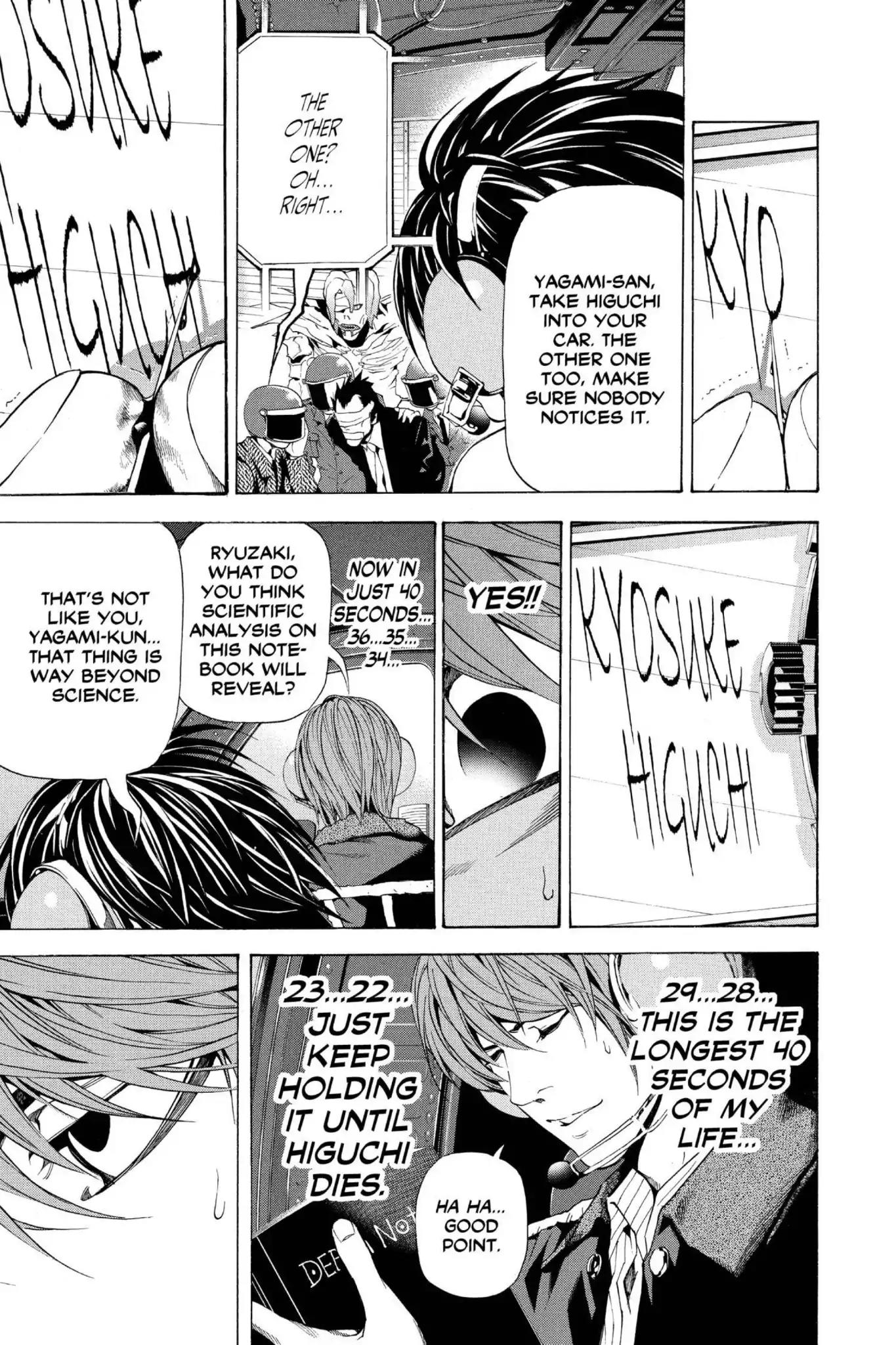 Death Note Chapter 54 page 17 - Chapter 54: Inside