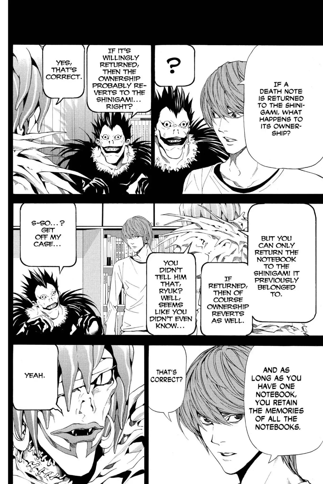 Death Note Chapter 54 page 2 - Chapter 54: Inside