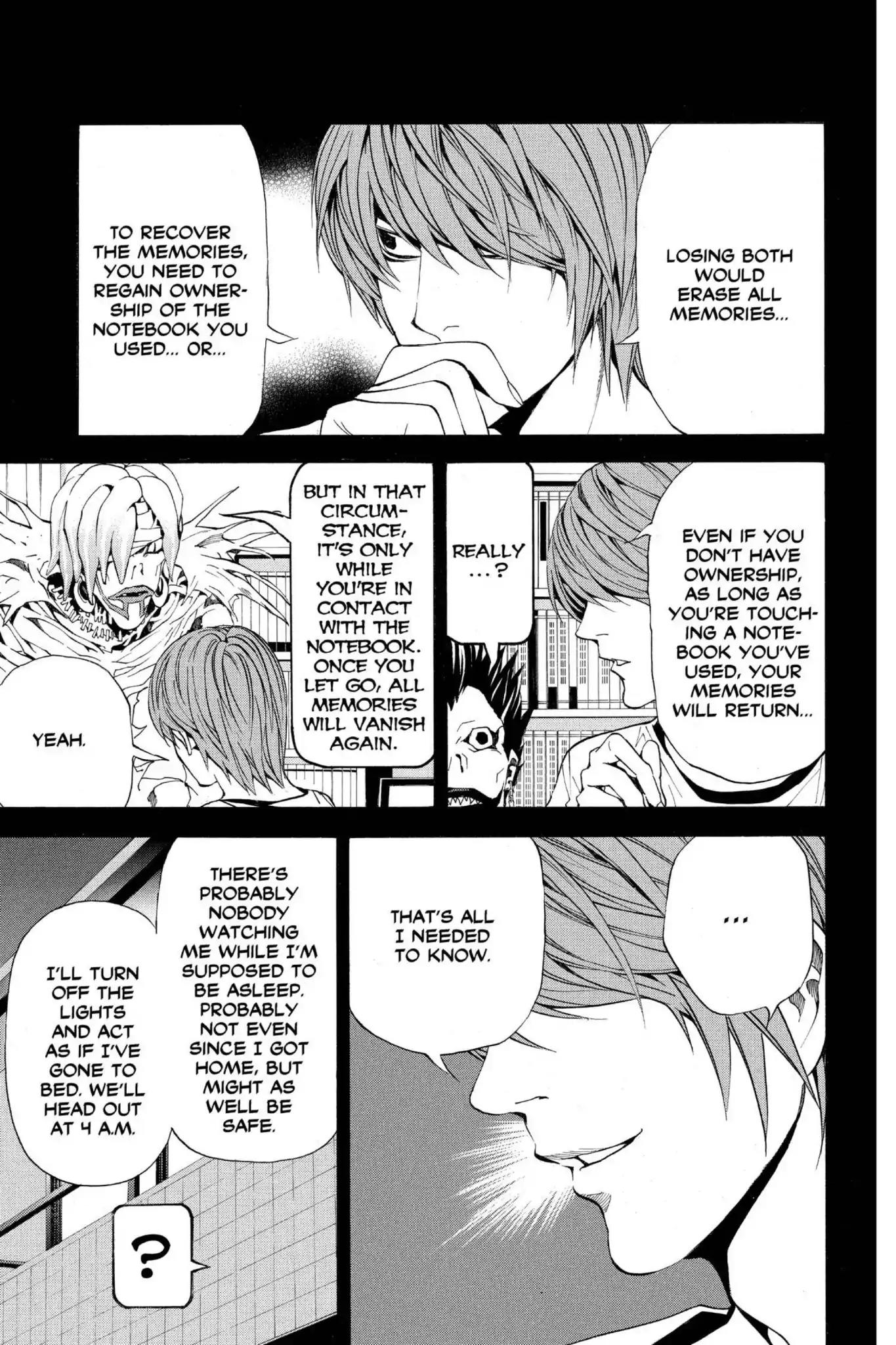 Death Note Chapter 54 page 3 - Chapter 54: Inside