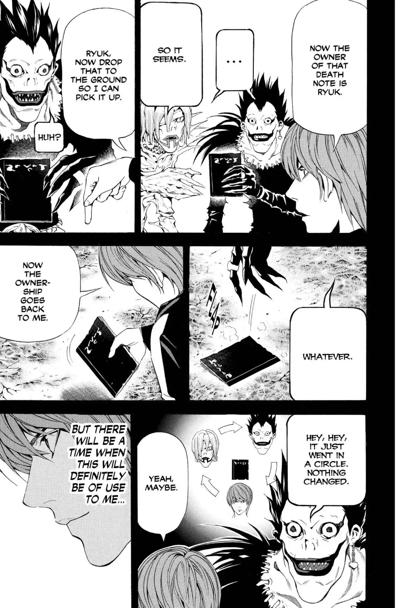 Death Note Chapter 54 page 5 - Chapter 54: Inside