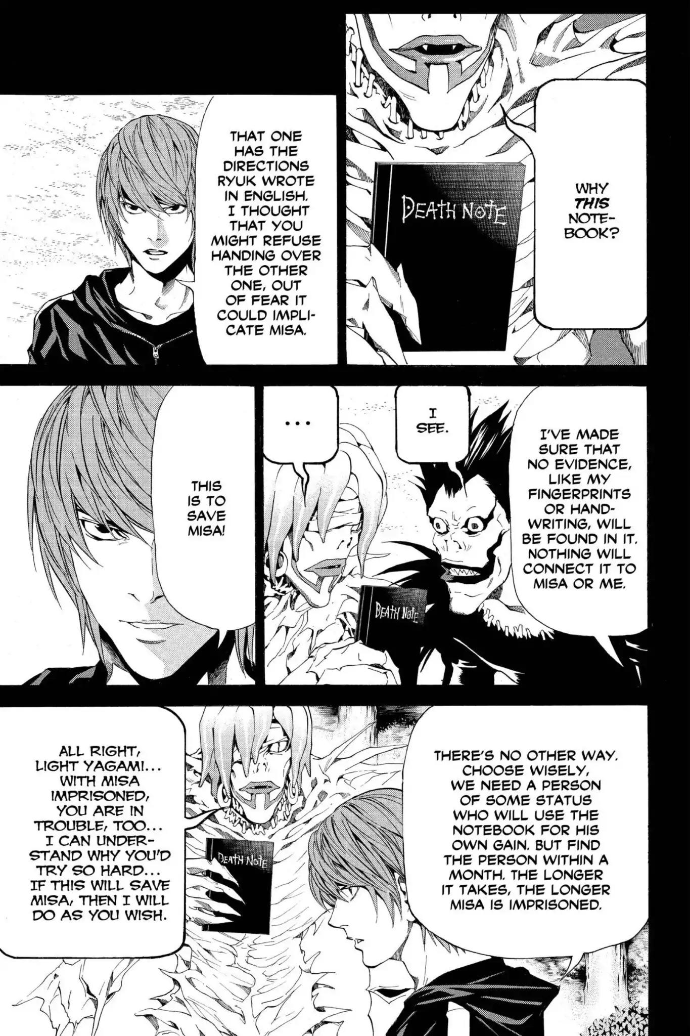 Death Note Chapter 54 page 7 - Chapter 54: Inside
