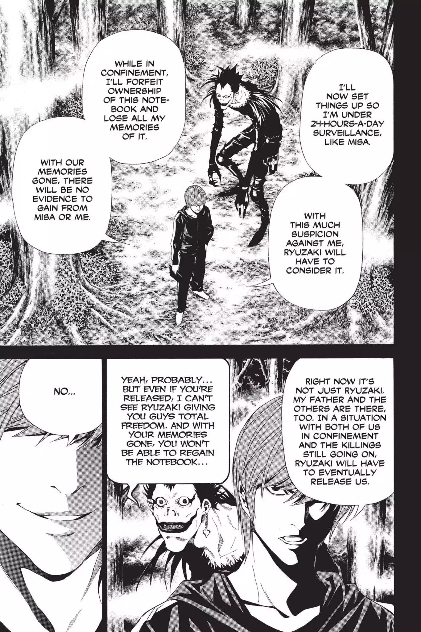 Death Note Chapter 54 page 9 - Chapter 54: Inside