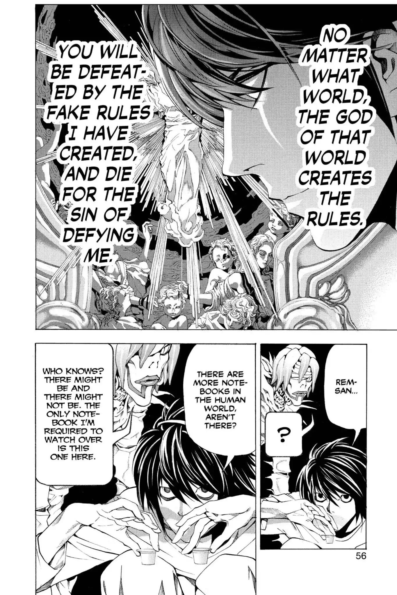 Death Note Chapter 55 page 10 - Chapter 55: Creation