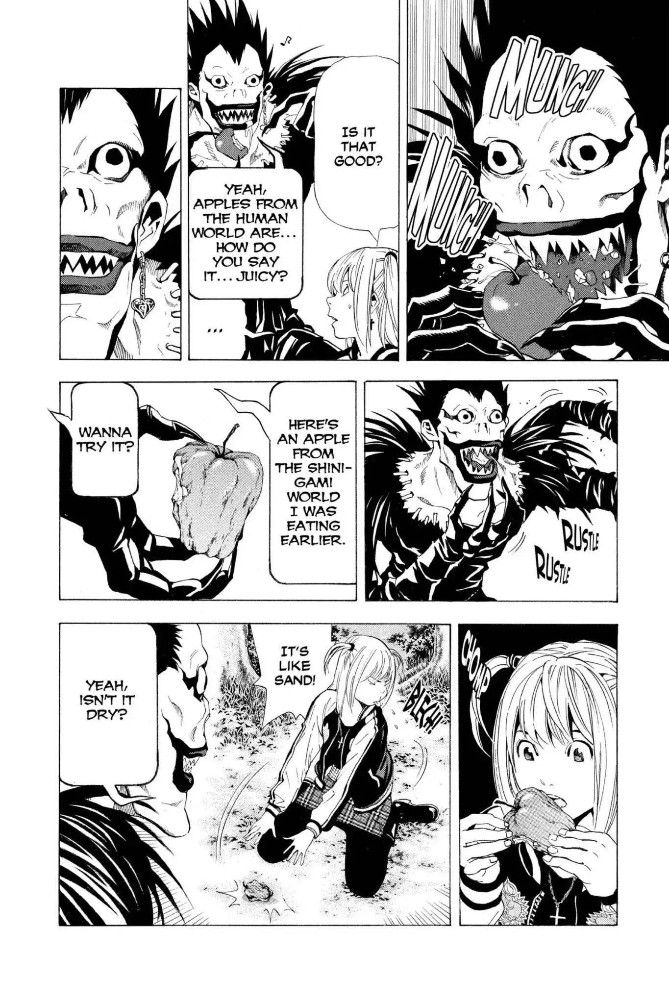 Death Note manga, chapter 56, page 10 of 20
