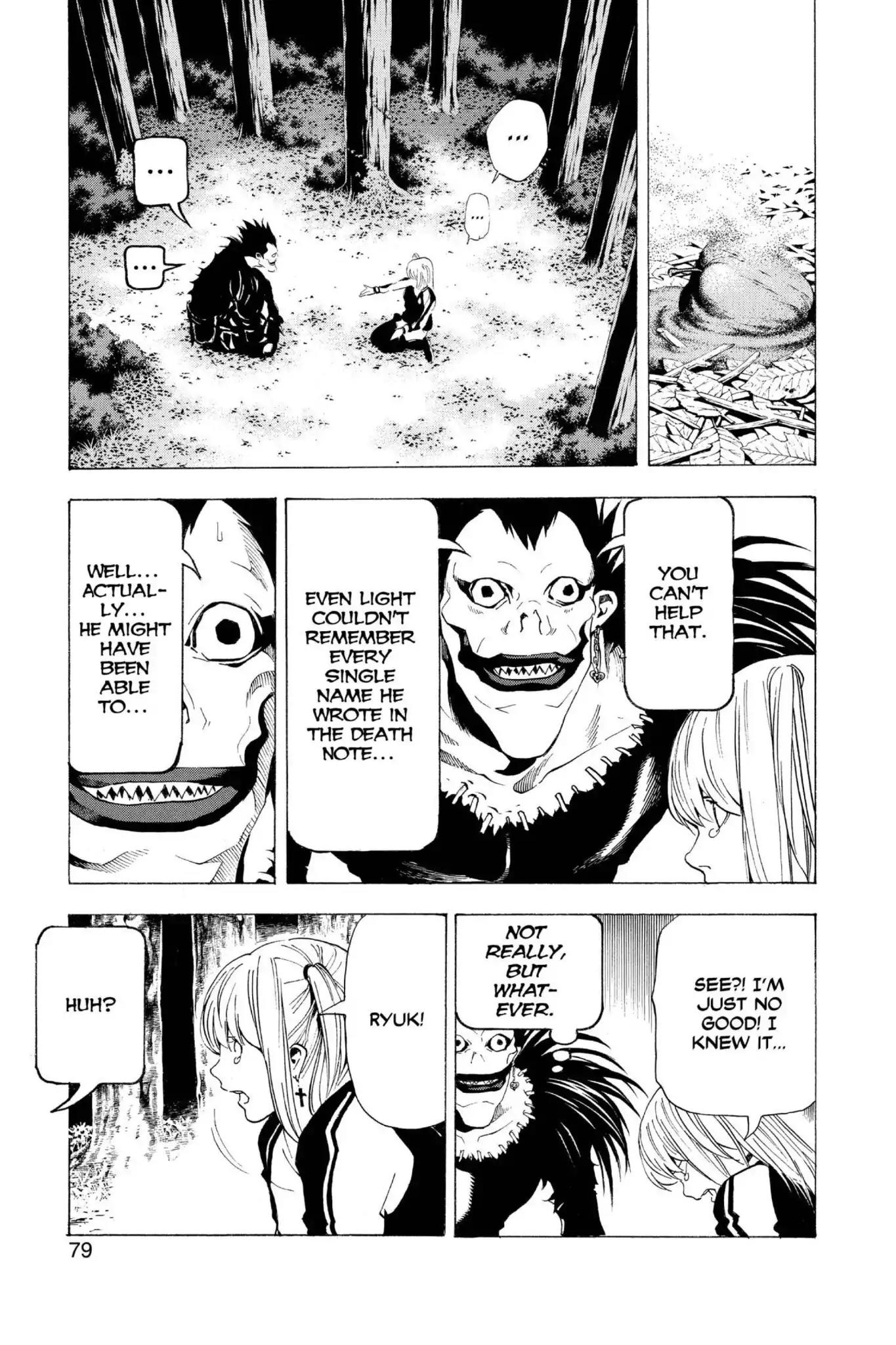Death Note manga, chapter 56, page 11 of 20