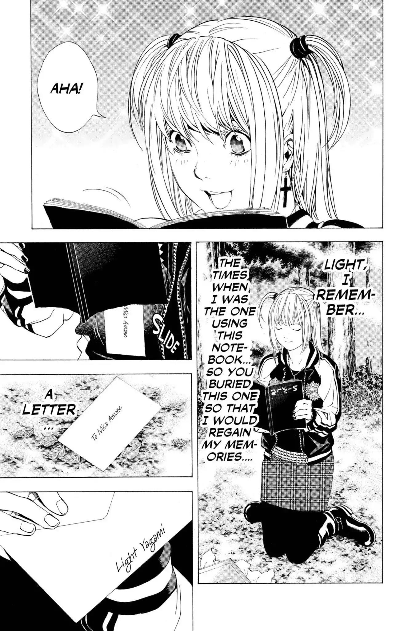 Death Note manga, chapter 56, page 3 of 20