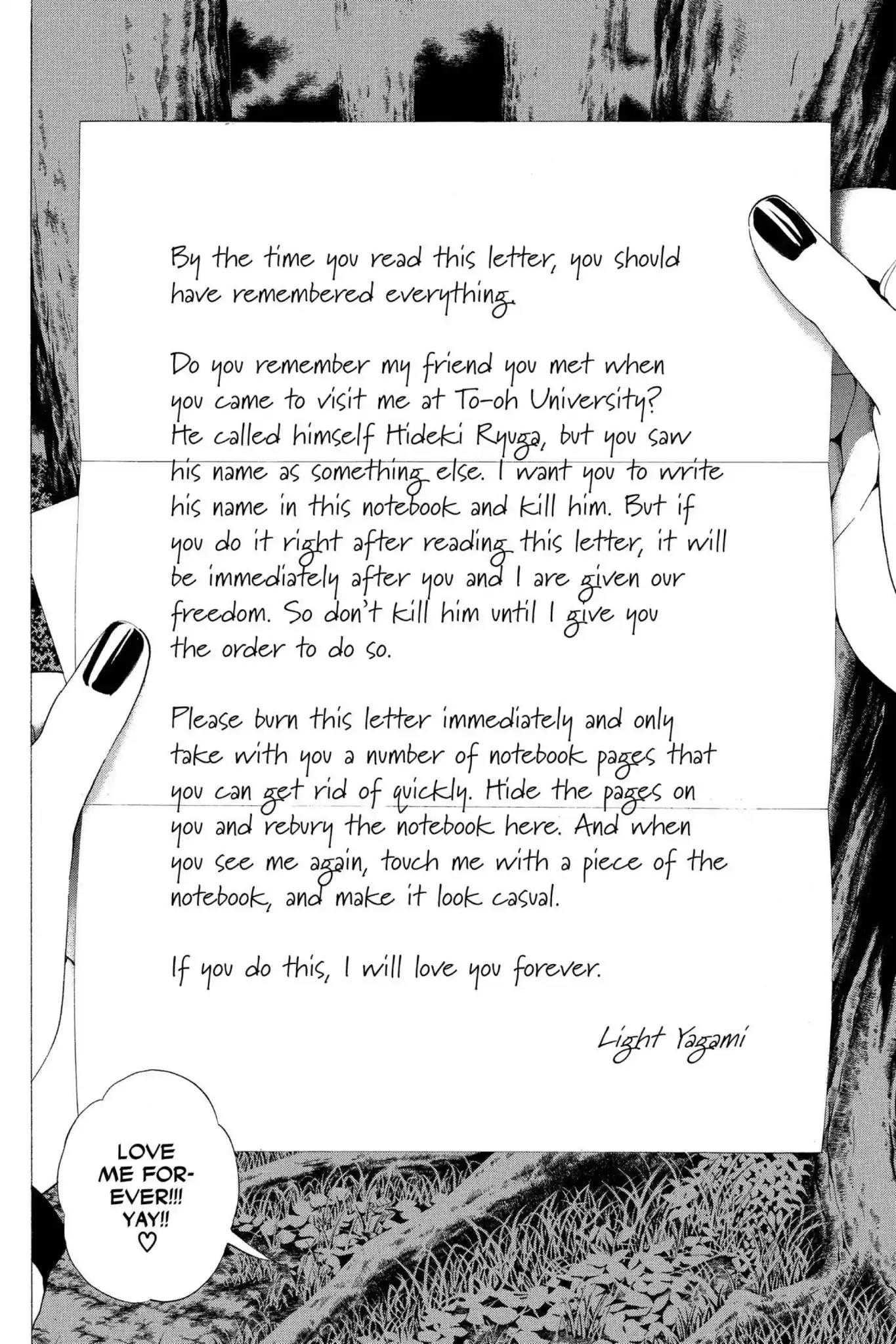 Death Note manga, chapter 56, page 4 of 20