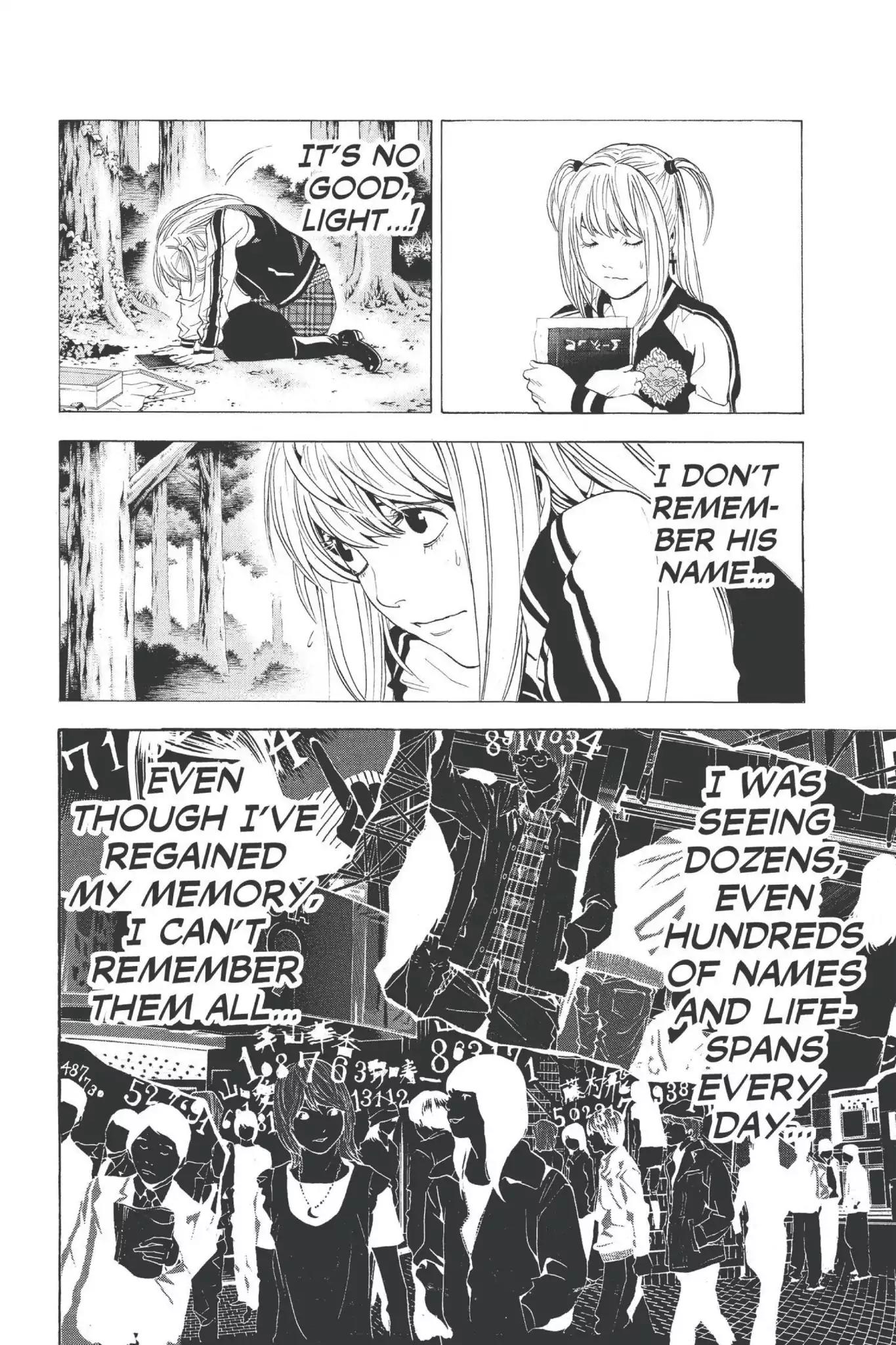Death Note manga, chapter 56, page 6 of 20