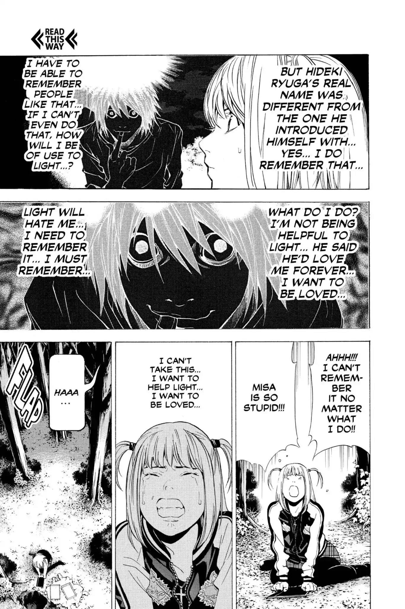 Death Note manga, chapter 56, page 7 of 20