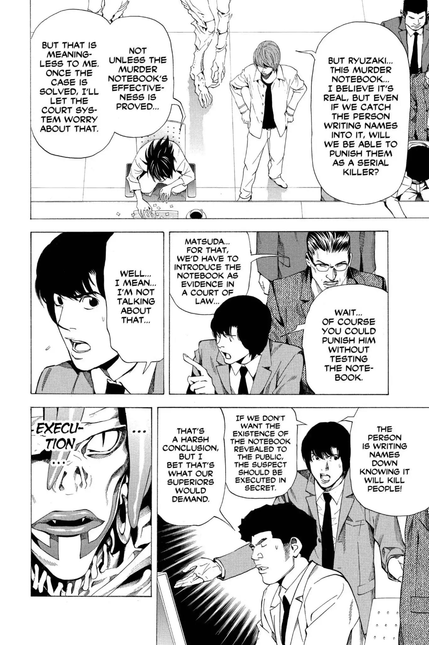 Death Note Chapter 57 page 10 - Chapter 57: Two Choices