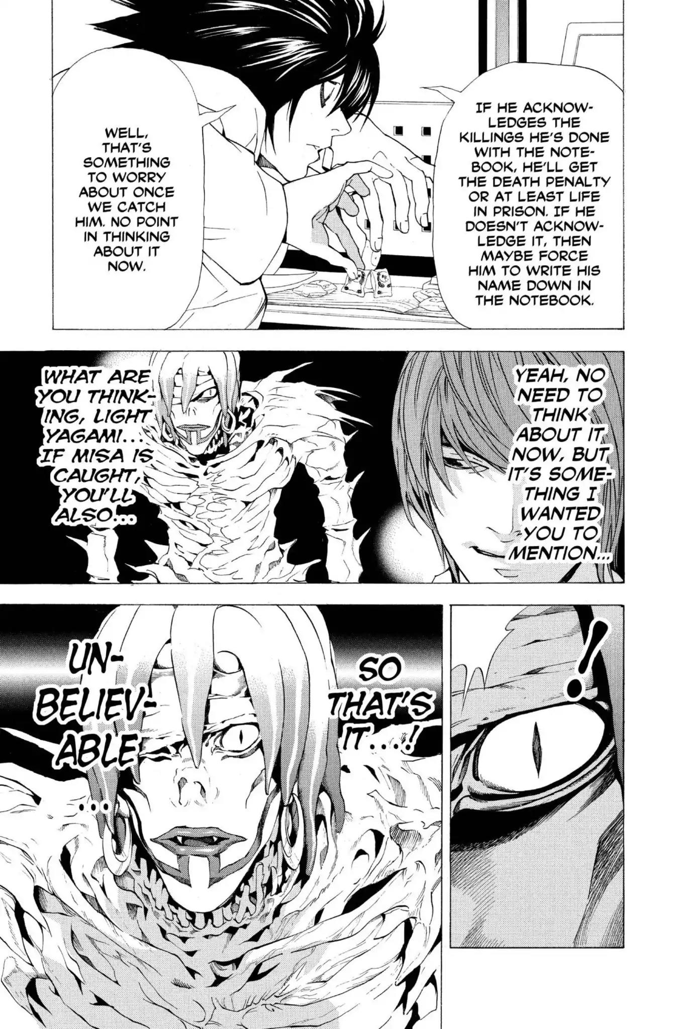 Death Note Chapter 57 page 11 - Chapter 57: Two Choices
